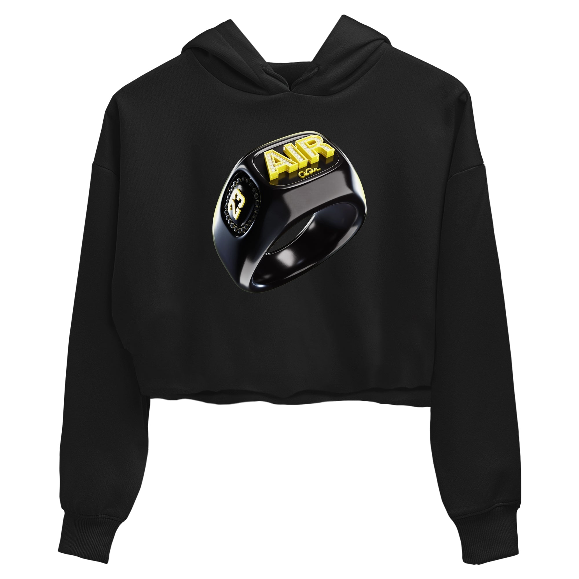 Diamond Ring Women's Tops - Air Jordan 4 Thunder