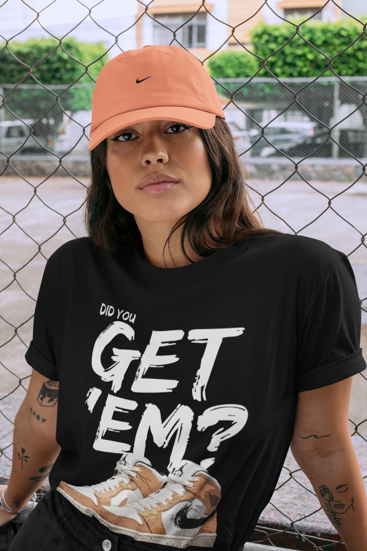 Did You Get 'Em Unisex Tops - Air Jordan 1 Brushstroke