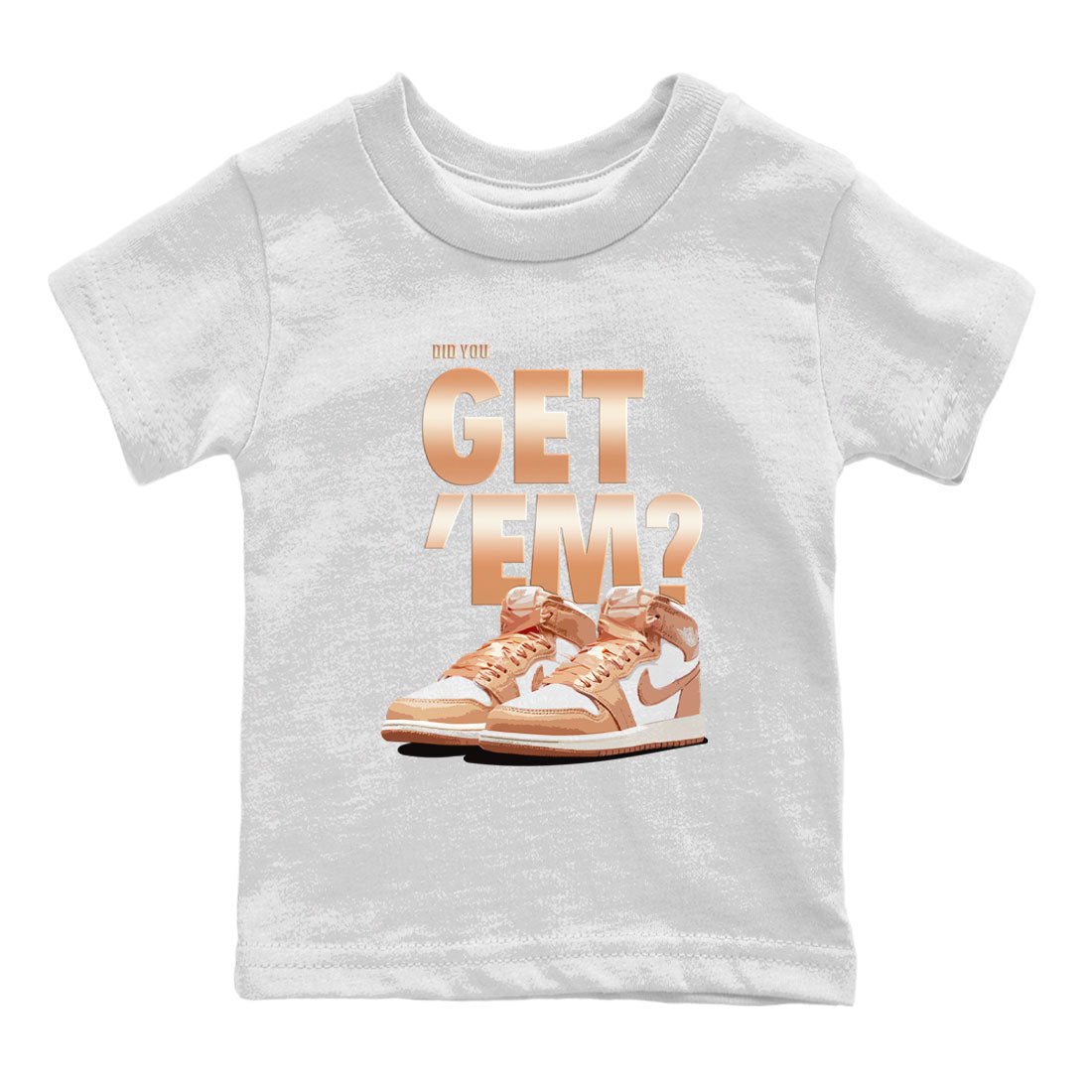 Did You Get 'Em snkmatch Tee Kids - Air Jordan 1 Praline