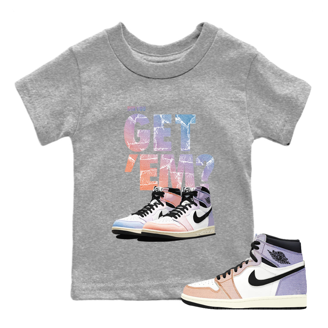 Did You Get 'Em Kids Tops - Air Jordan 1 Skyline