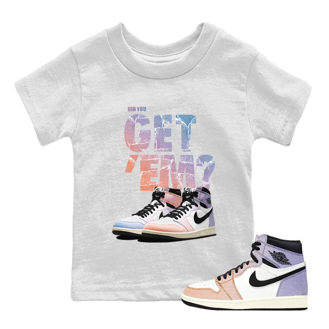 Did You Get 'Em Kids Tops - Air Jordan 1 Skyline