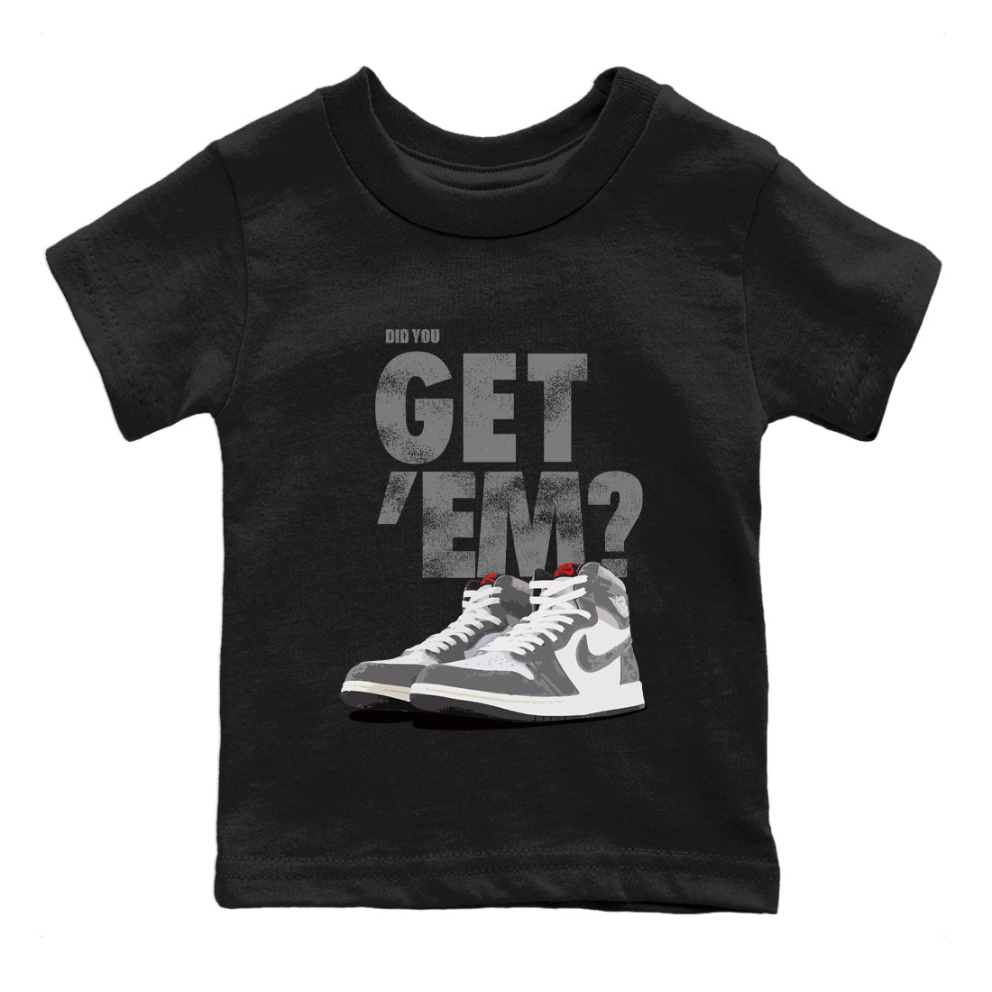 Did You Get 'Em Kids Tops - Air Jordan 1 Washed Heritage