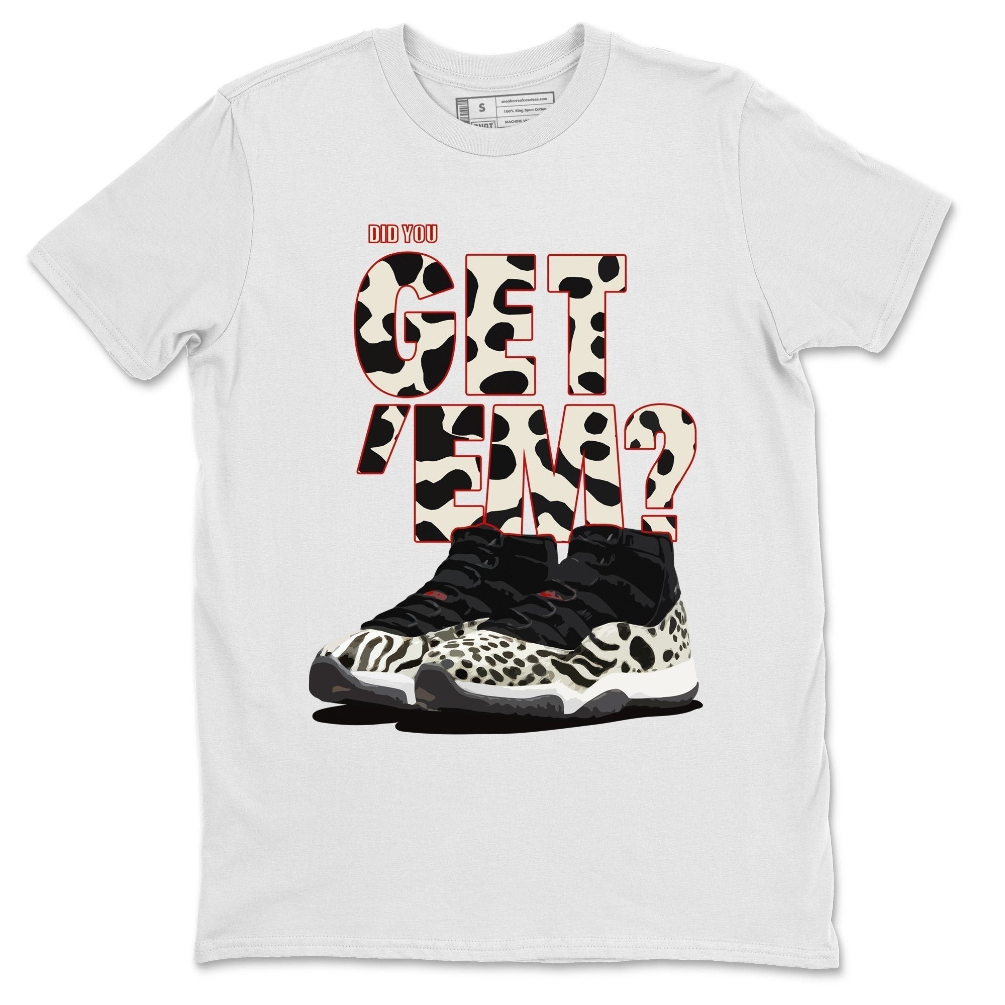 Did You Get 'Em Unisex Tops - Air Jordan 11 Animal Instinct