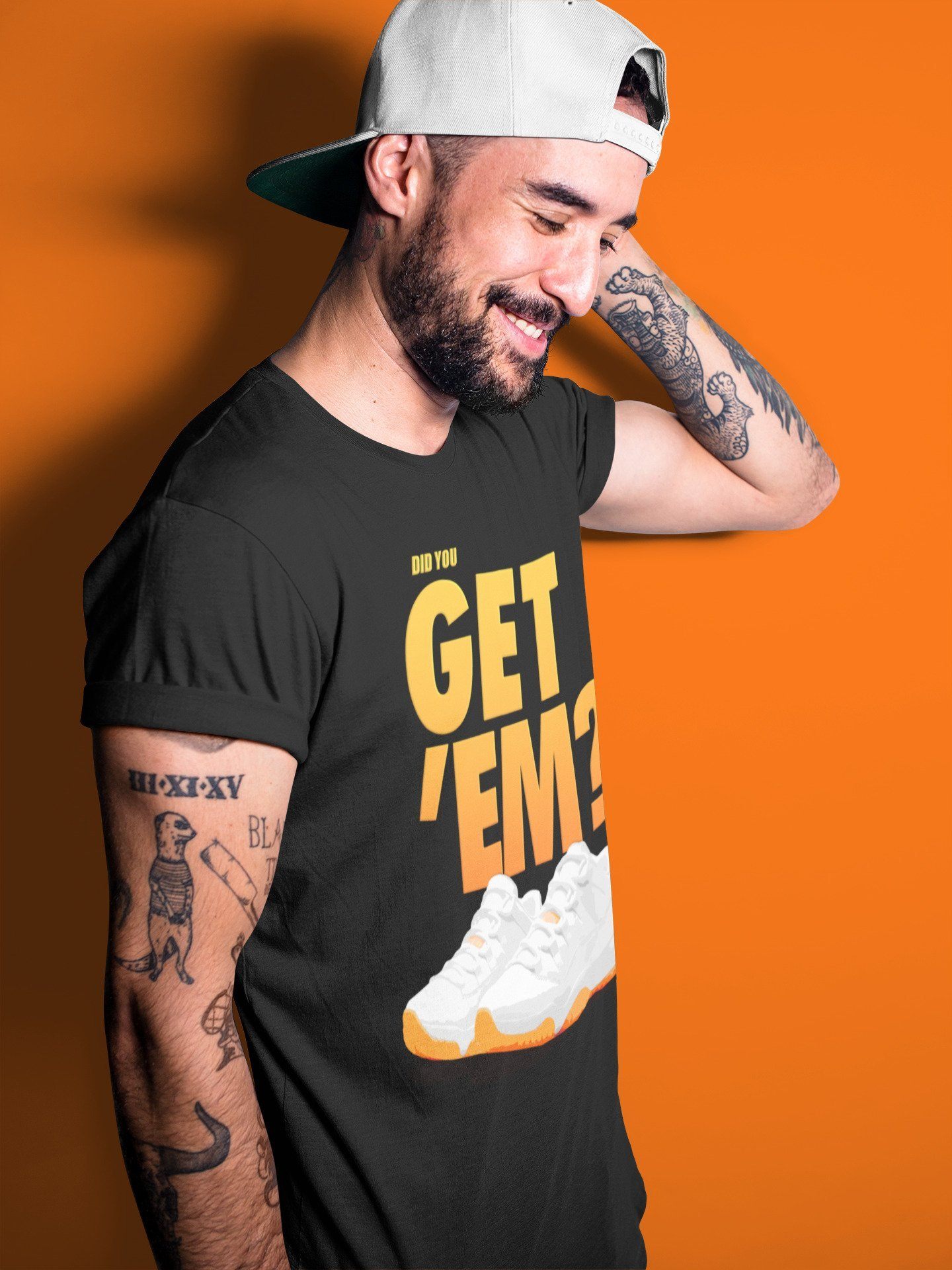 Did You Get 'Em Unisex Tops - Air Jordan 11 Citrus