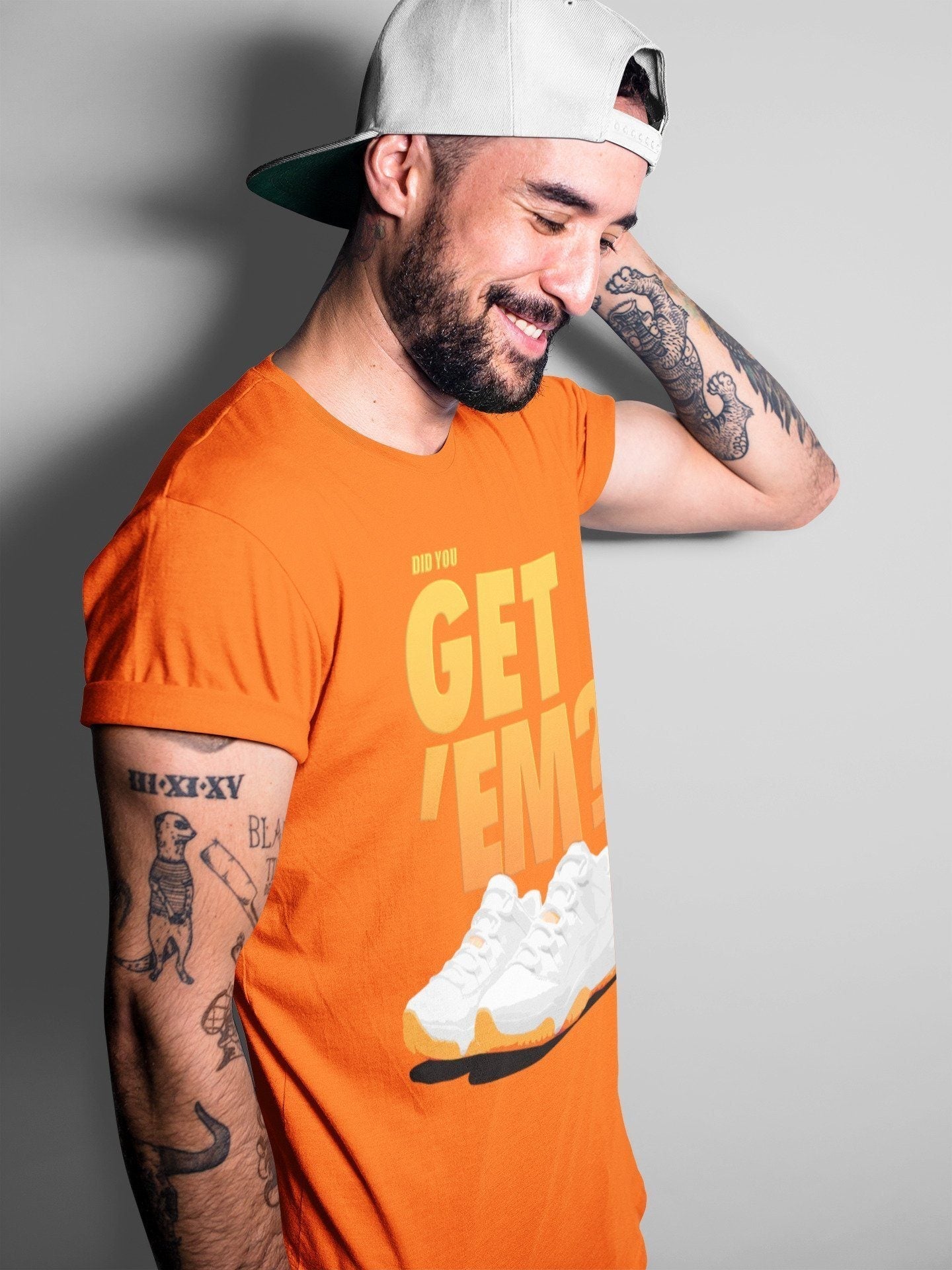 Did You Get 'Em Unisex Tops - Air Jordan 11 Citrus