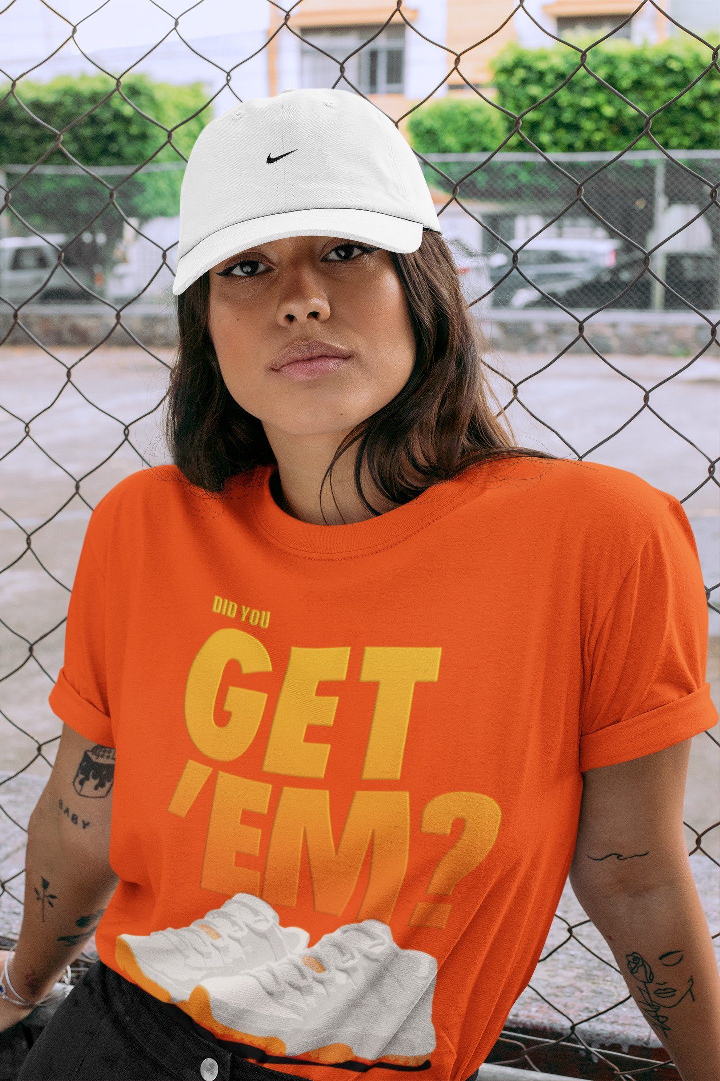 Did You Get 'Em Unisex Tops - Air Jordan 11 Citrus