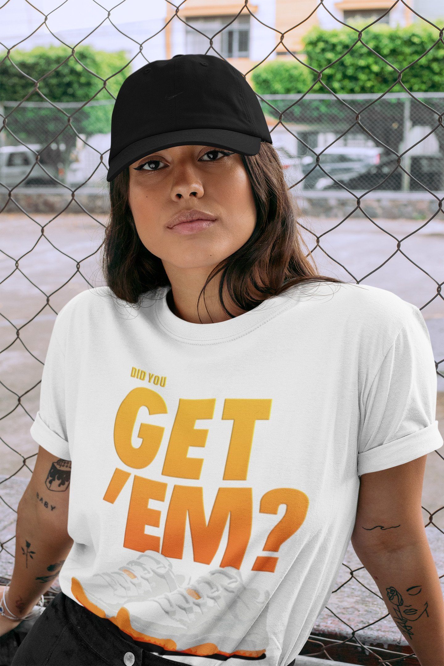 Did You Get 'Em Unisex Tops - Air Jordan 11 Citrus