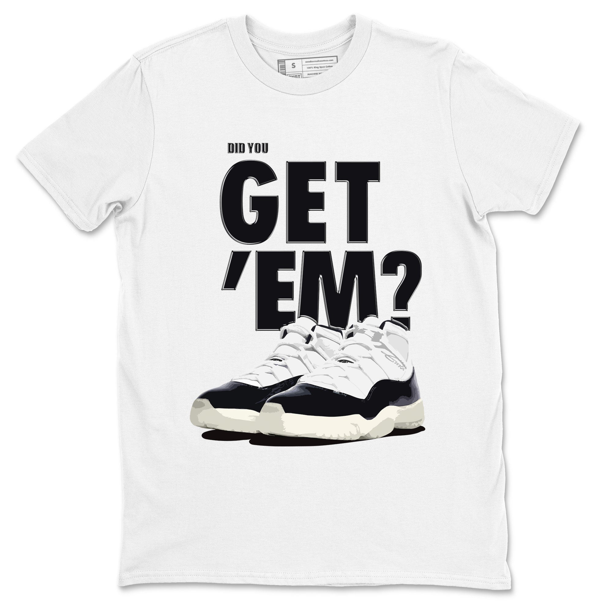Did You Get 'Em snkmatch Tee - Air Jordan 11 Gratitude