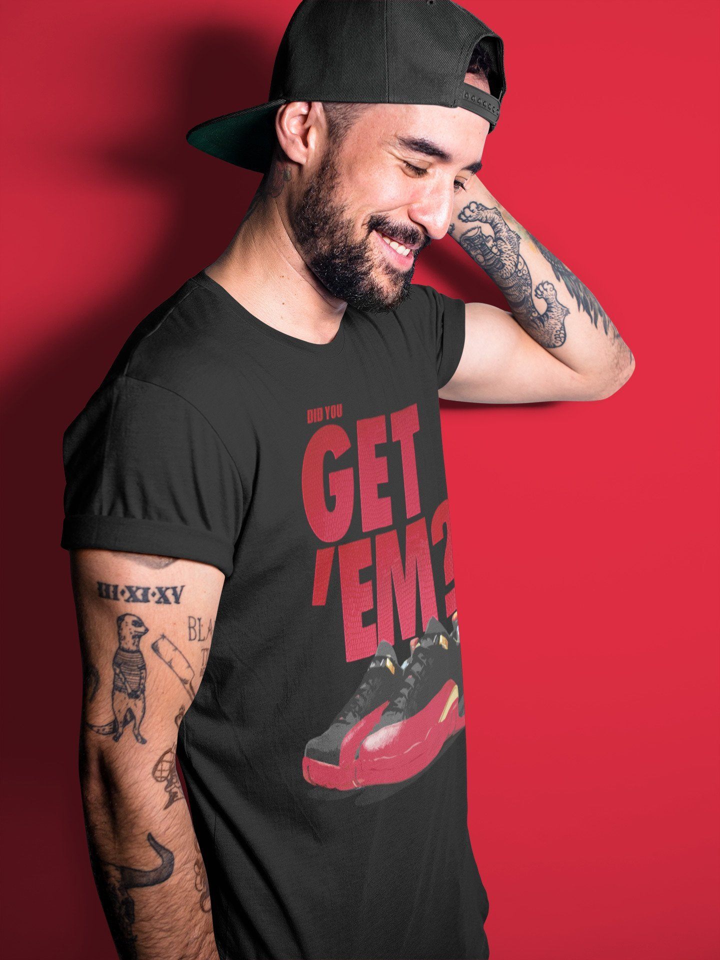 Did You Get 'Em Unisex Tops - Air Jordan 12 Super Bowl