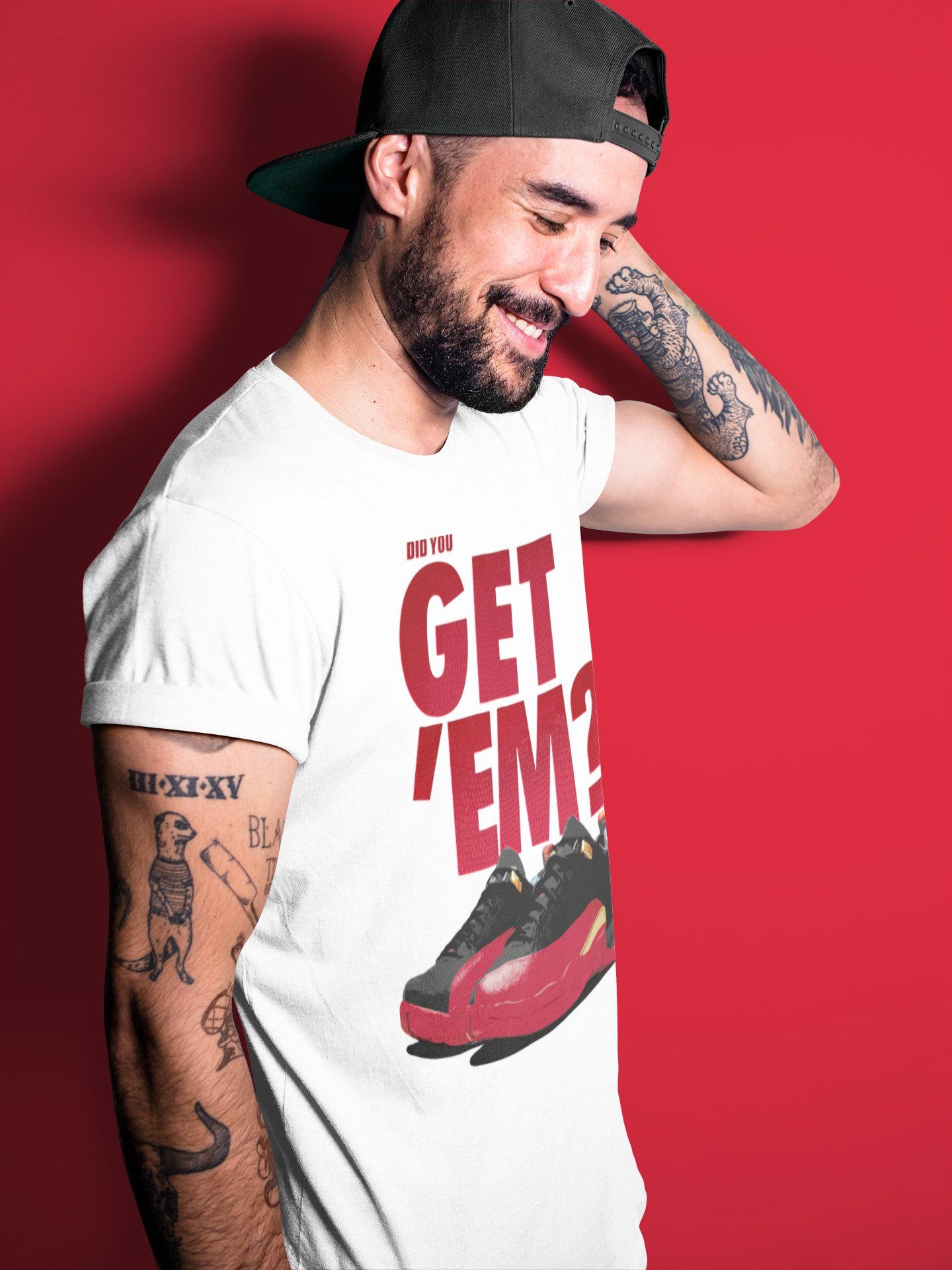 Did You Get 'Em Unisex Tops - Air Jordan 12 Super Bowl