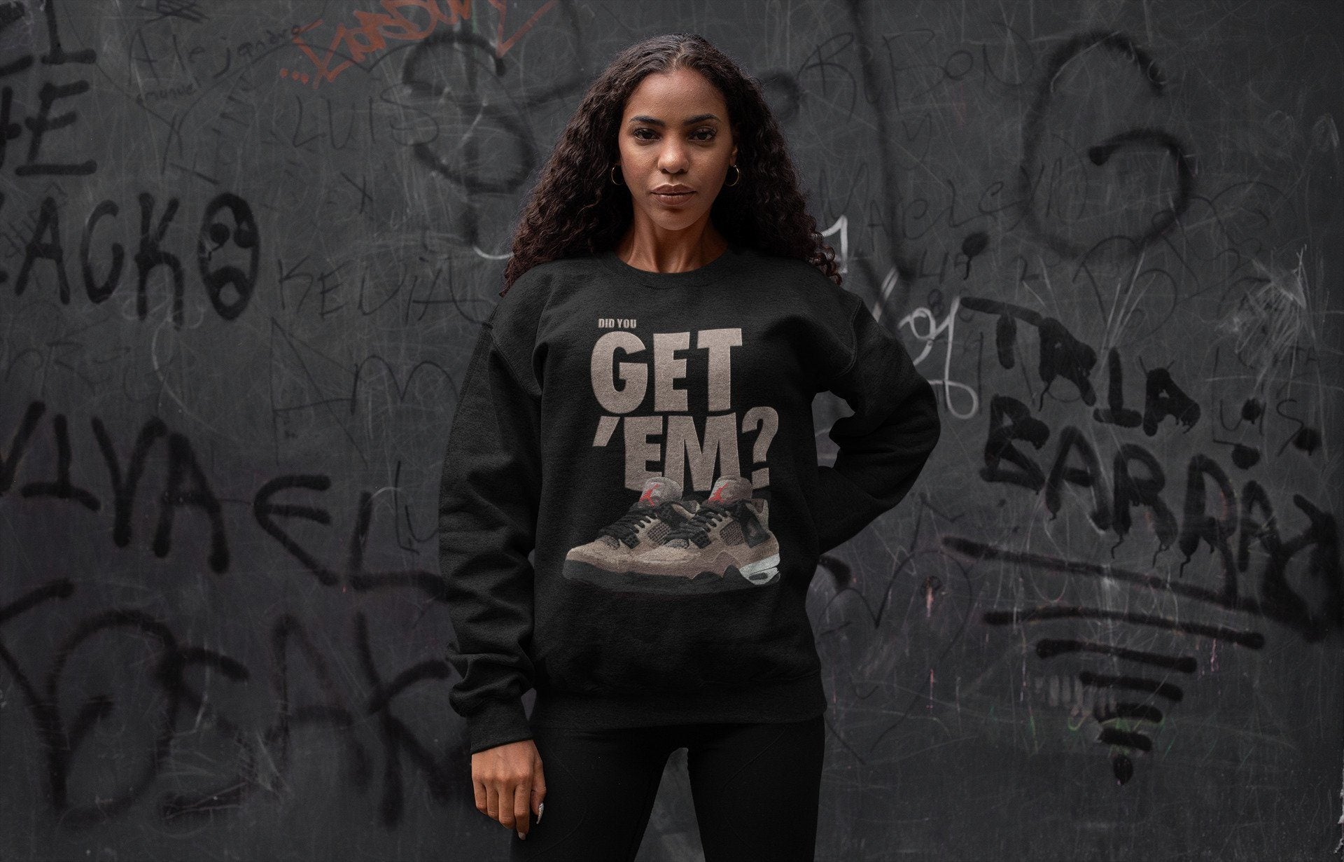 Did You Get 'Em Unisex Tops - Air Jordan 4 Taupe Haze