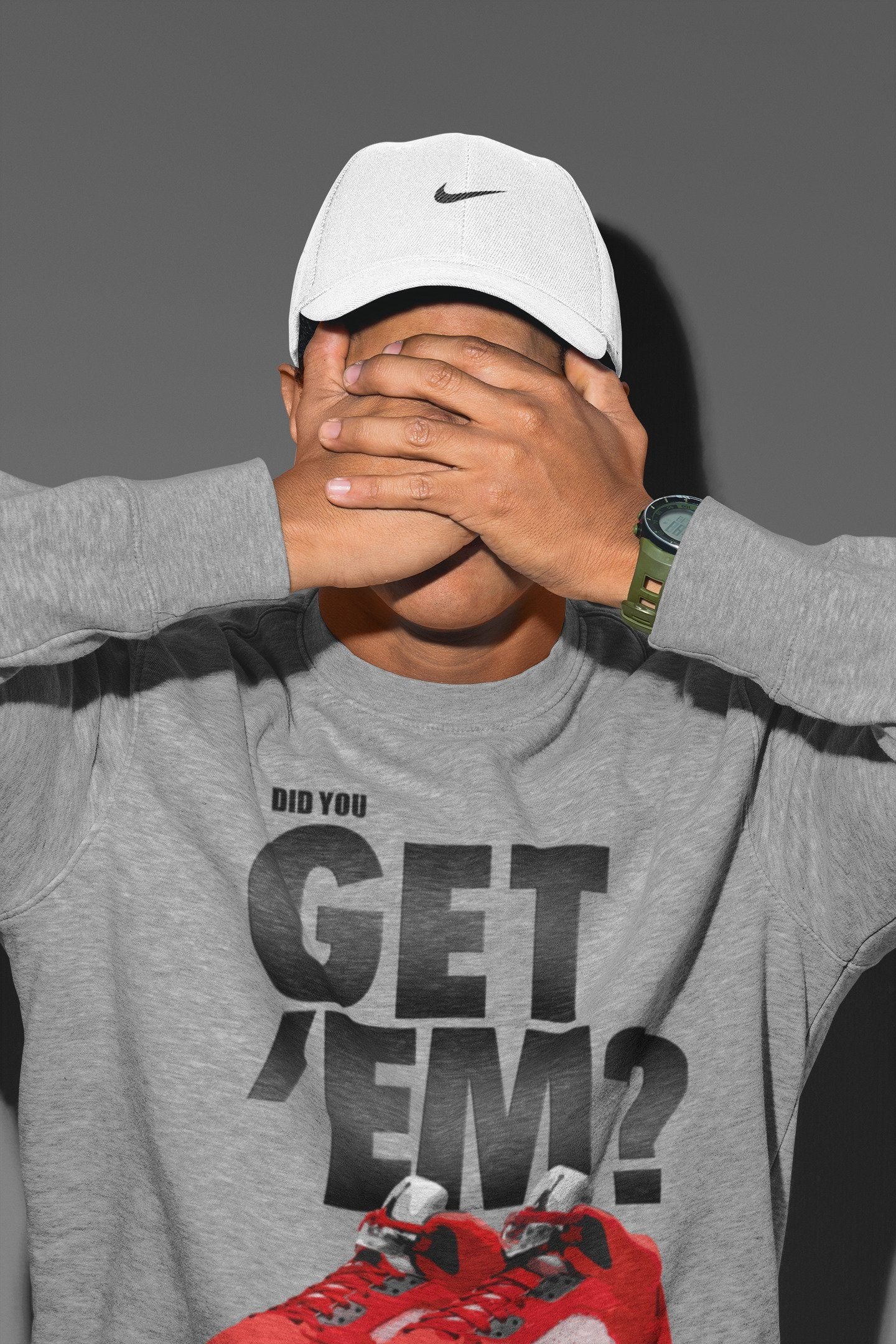 Did You Get 'Em Unisex Tops - Air Jordan 5 Raging Bull