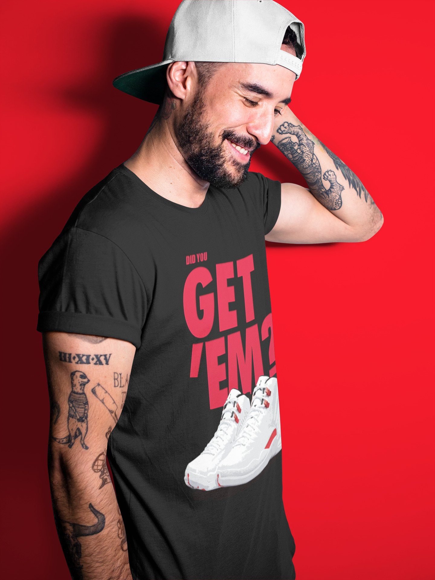 Did You Get 'Em Unisex Tops - Air Jordan 12 Twist