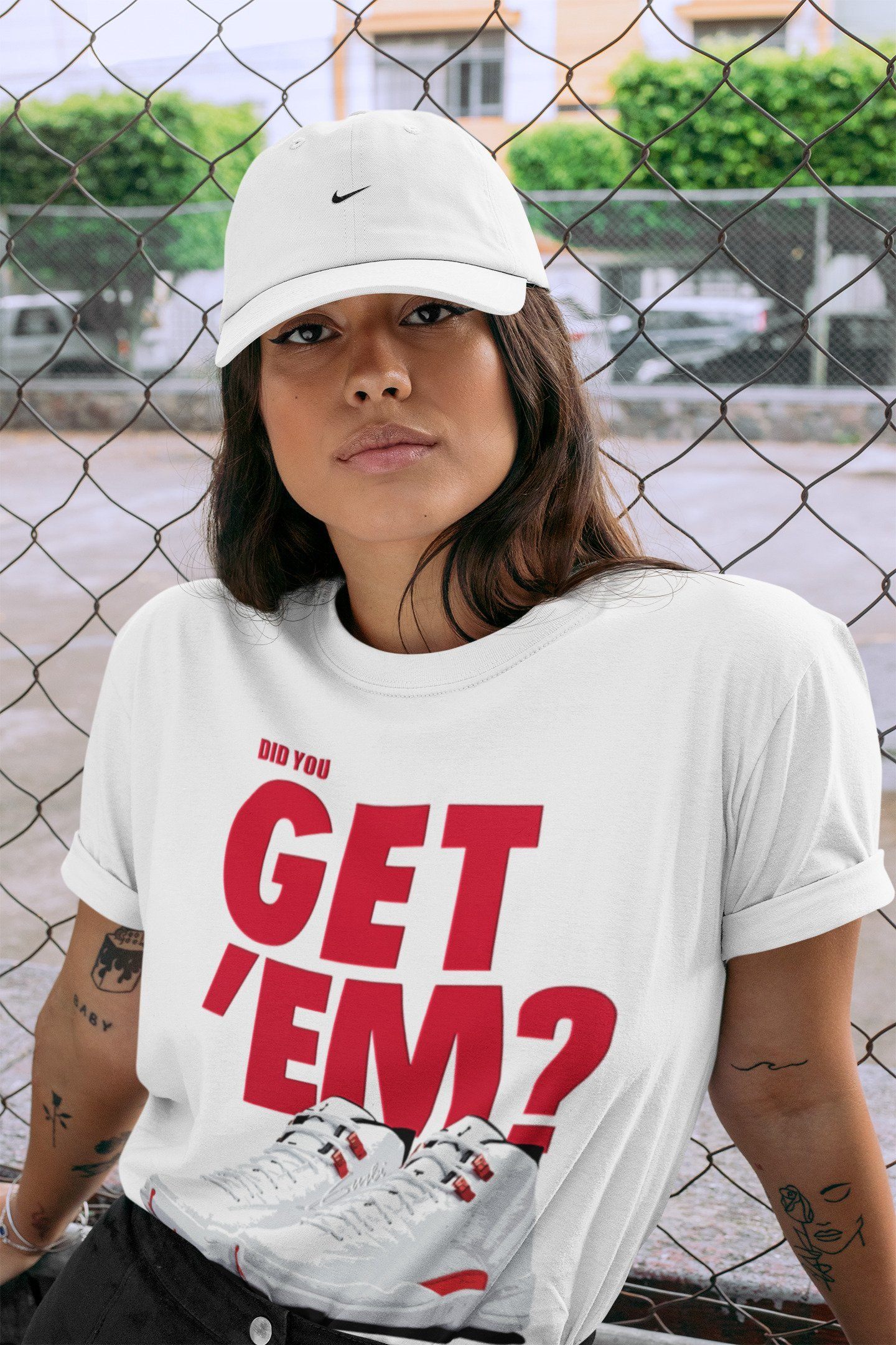 Did You Get 'Em Unisex Tops - Air Jordan 12 Twist