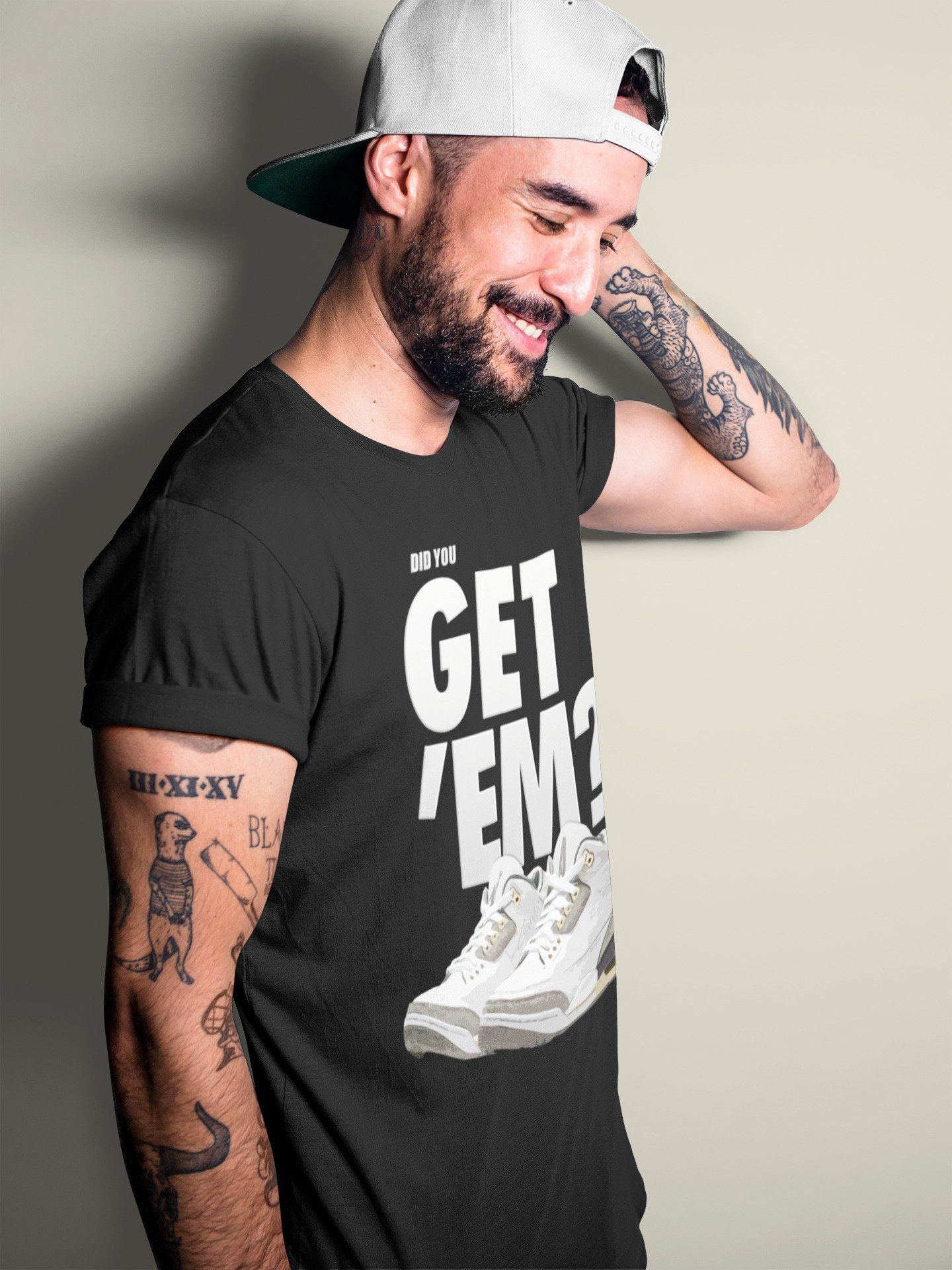 Did You Get 'Em Unisex Tops - Air Jordan 3 A Ma Maniere