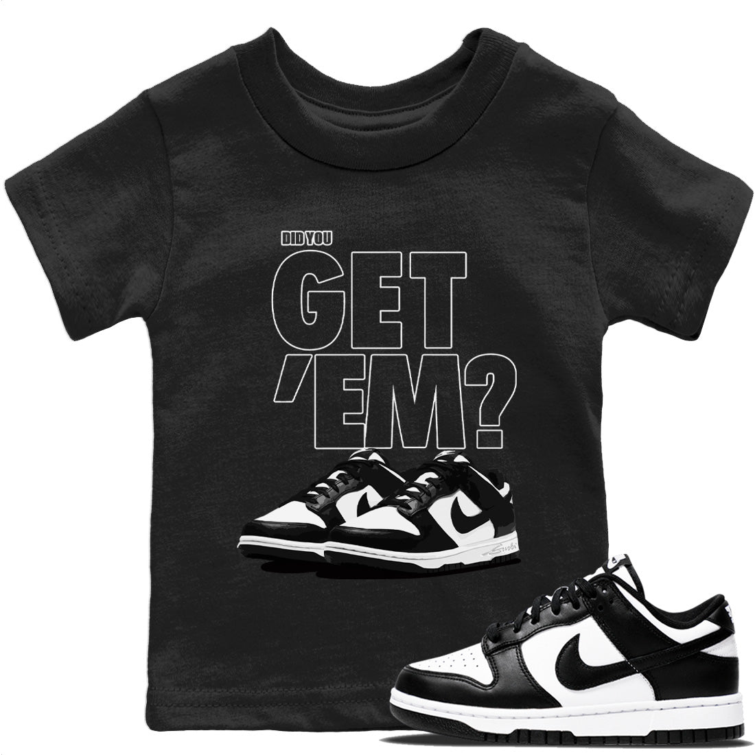 Did You Get 'Em Kids Tops - Dunk Panda
