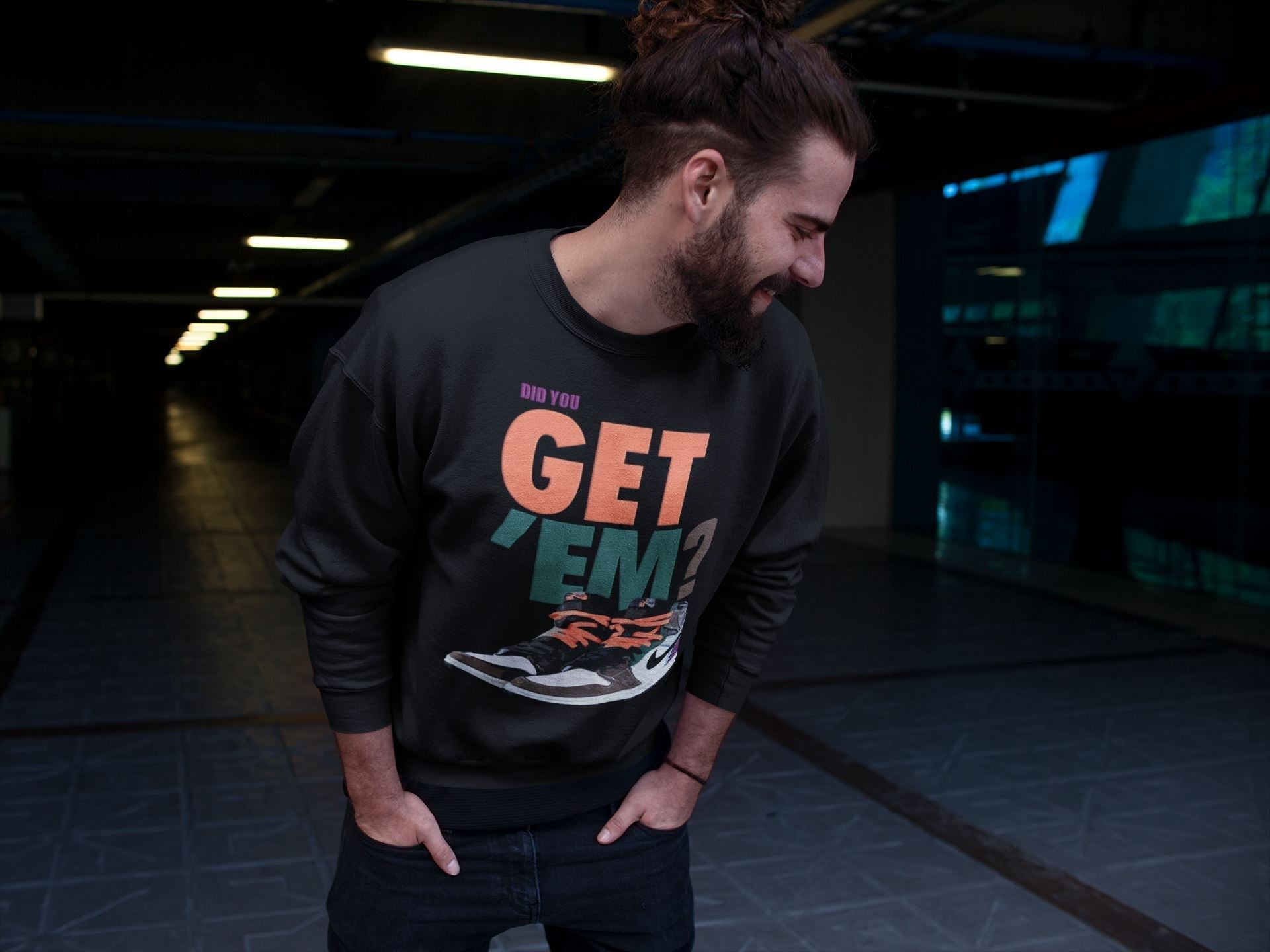 Did You Get 'Em Unisex Tops - Air Jordan 1 Hand Crafted