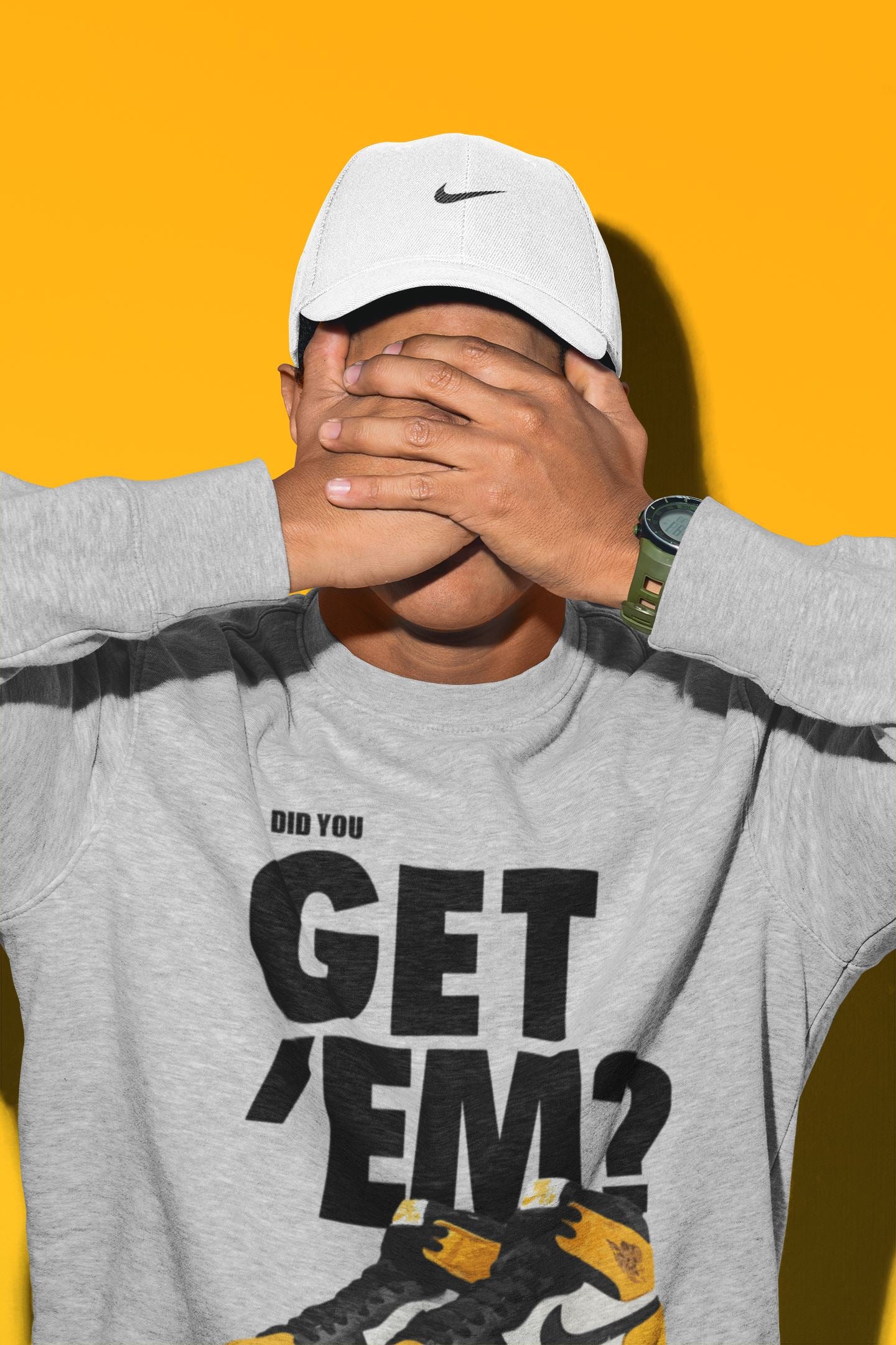 Did You Get 'Em Unisex Tops - Air Jordan 1 Yellow Toe