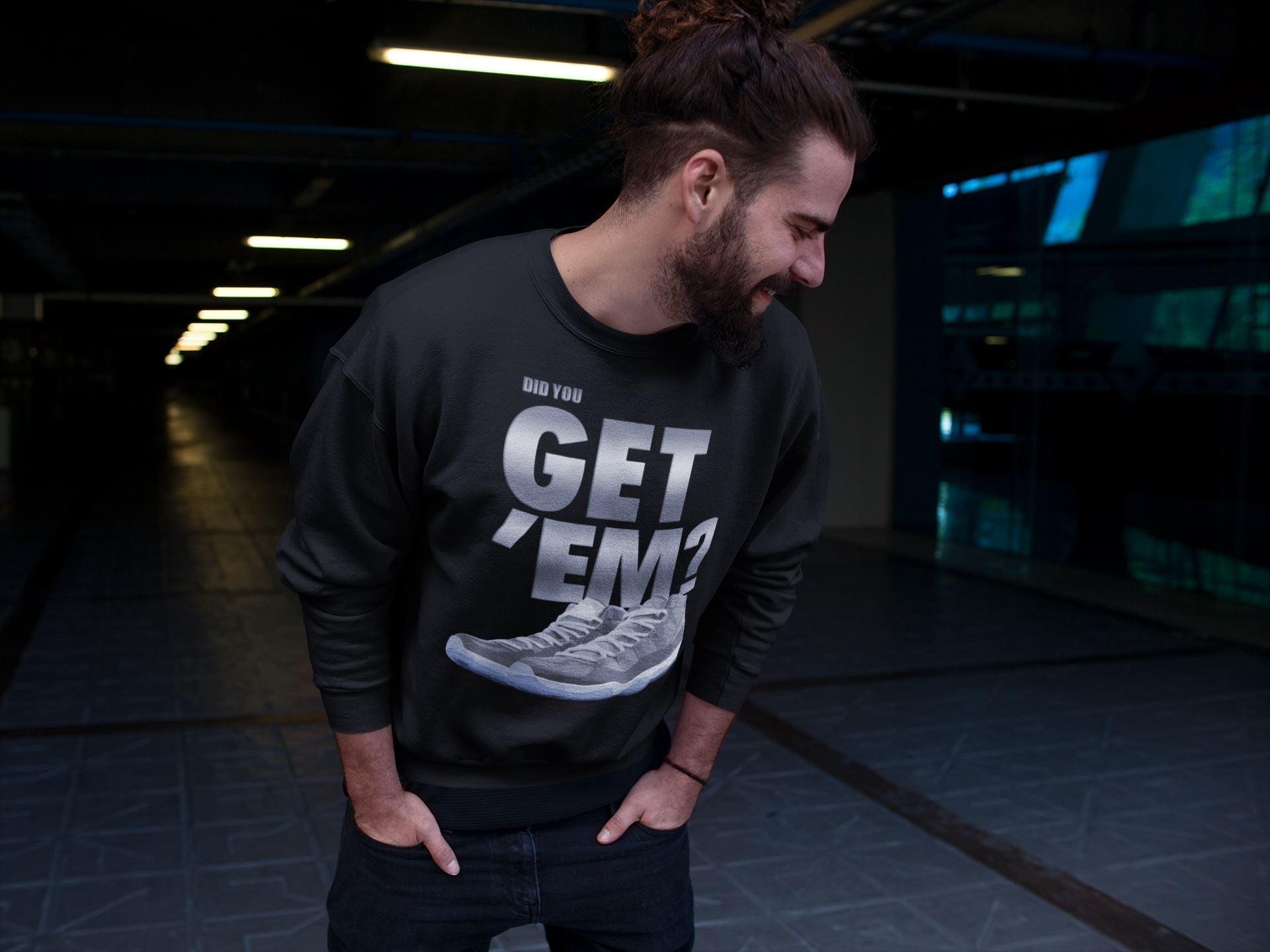 Did You Get 'Em Unisex Tops - Air Jordan 11 Cool Grey