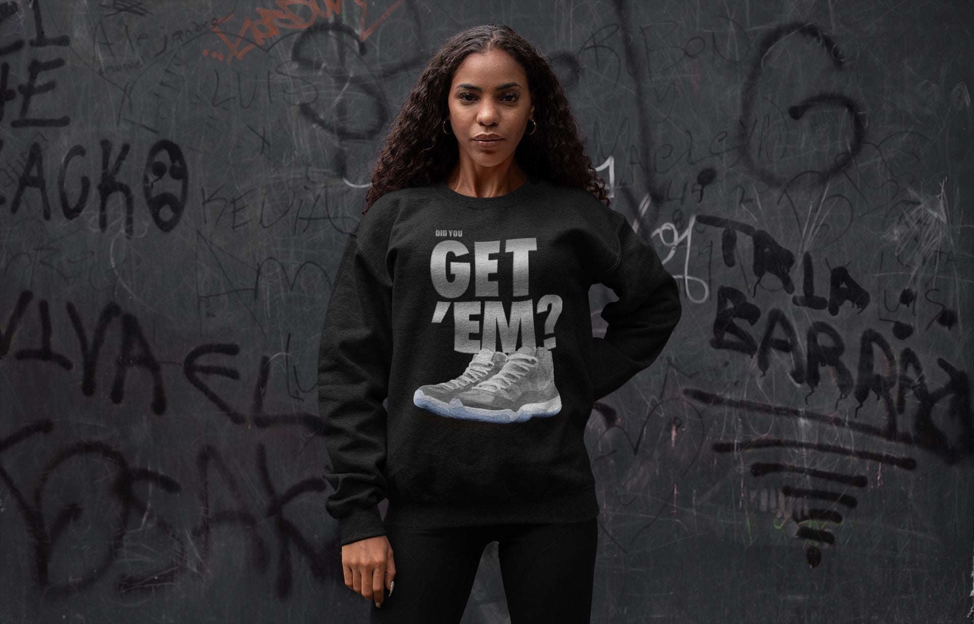 Did You Get 'Em Unisex Tops - Air Jordan 11 Cool Grey