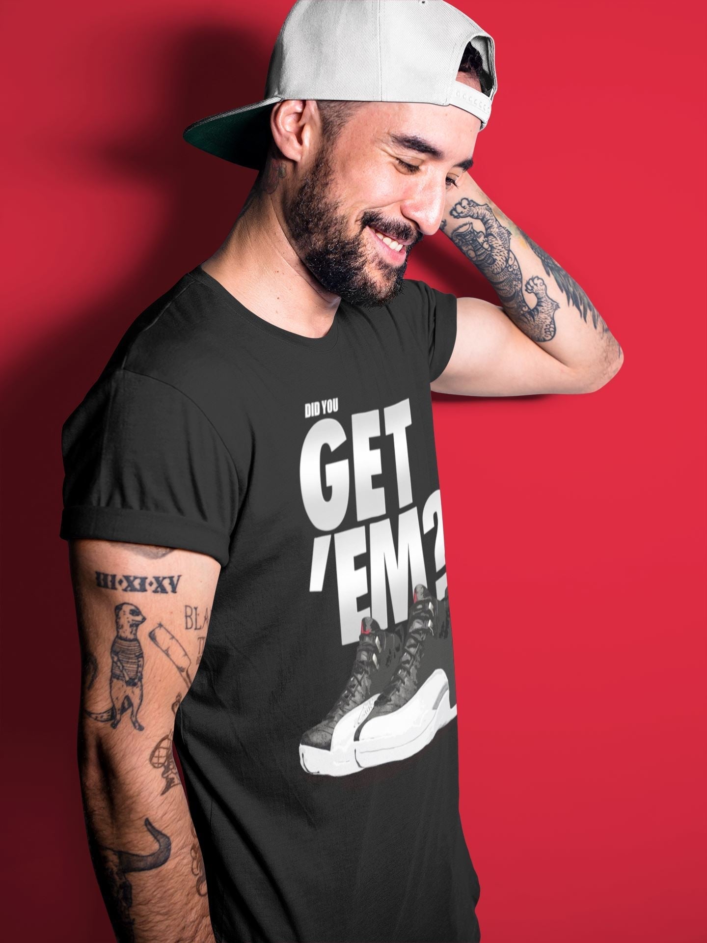 Did You Get 'Em Unisex Tops - Air Jordan 12 Playoffs