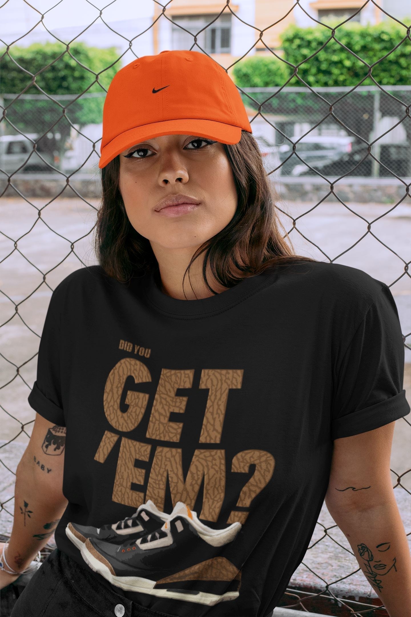 Did You Get 'Em Unisex Tops - Air Jordan 3 Desert Elephant