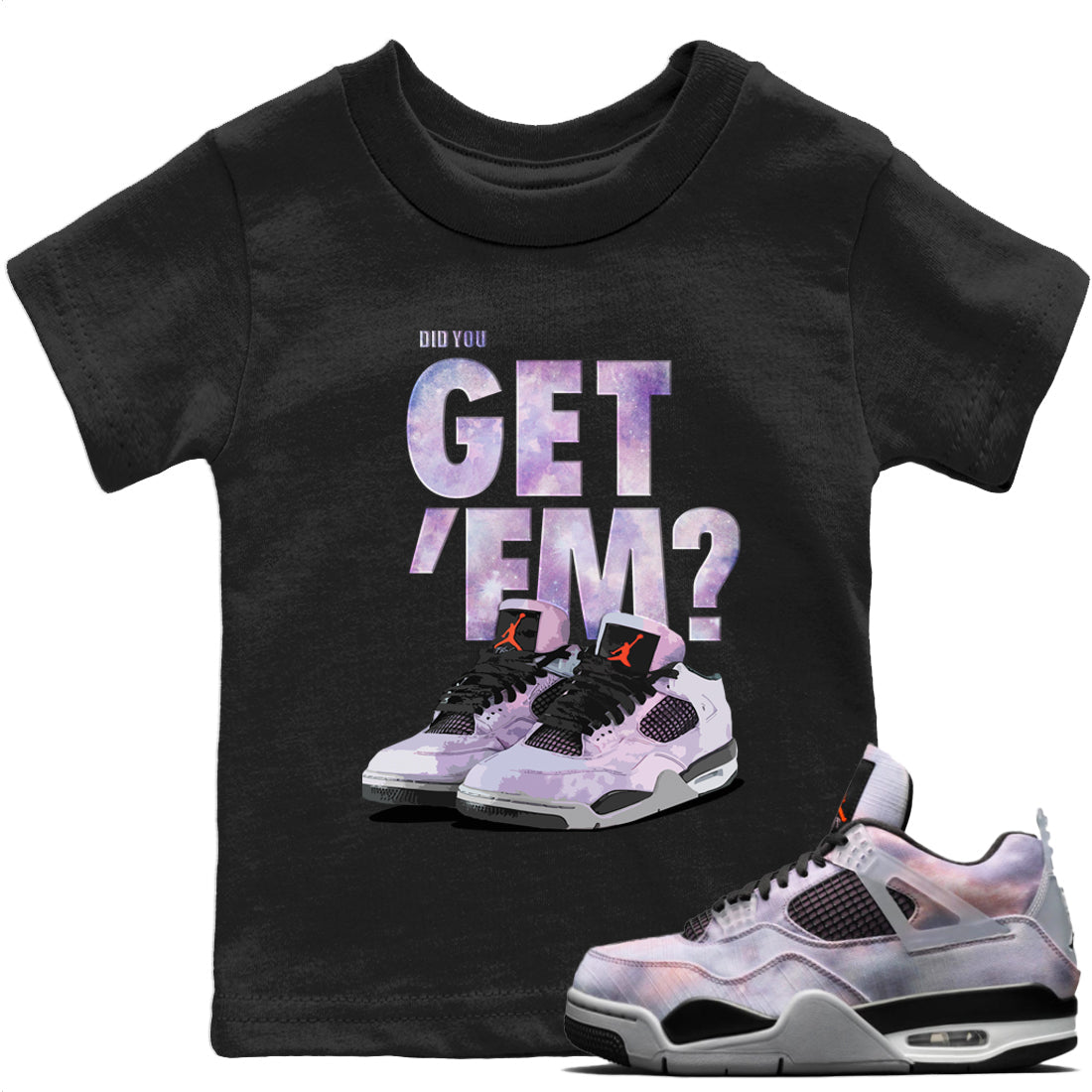 Did You Get 'Em Kids Tops - Air Jordan 4 Zen Master