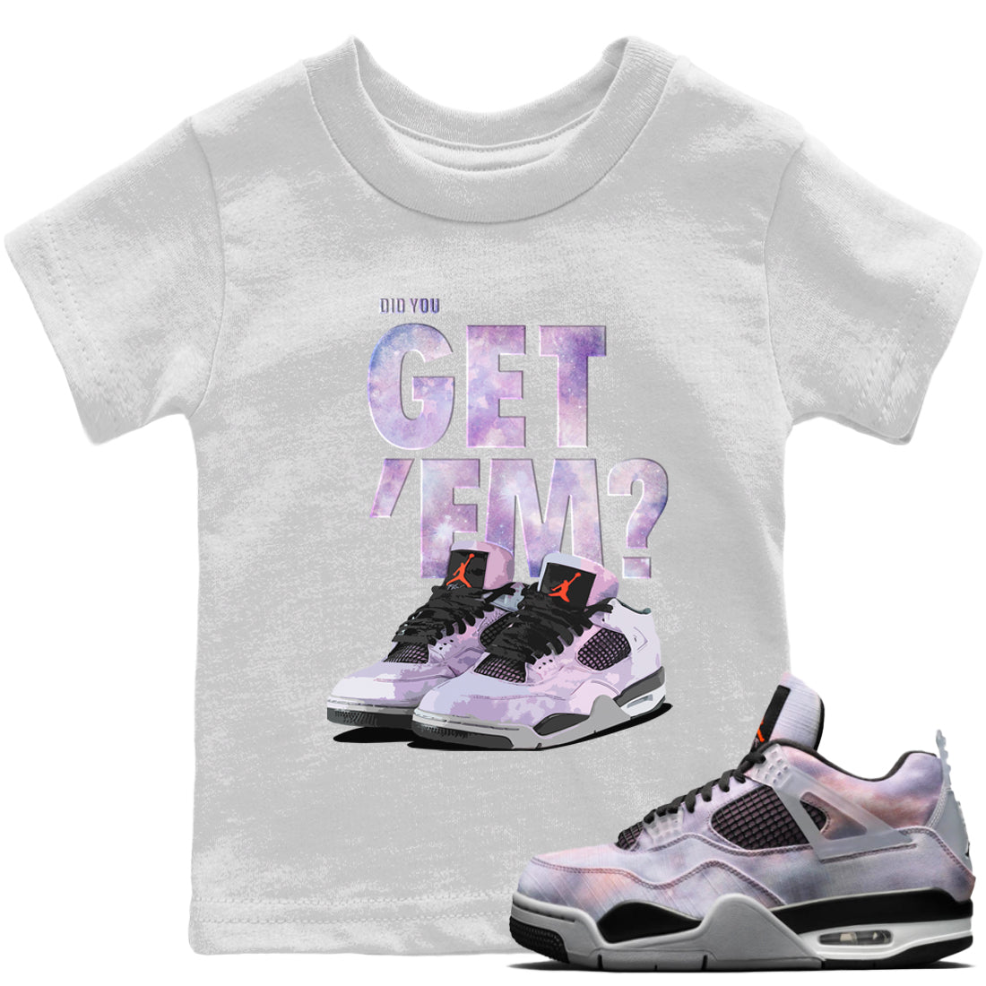 Did You Get 'Em Kids Tops - Air Jordan 4 Zen Master