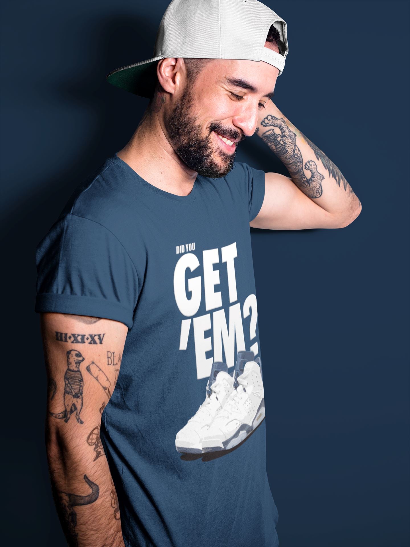 Did You Get 'Em Unisex Tops - Air Jordan 6 Midnight Navy