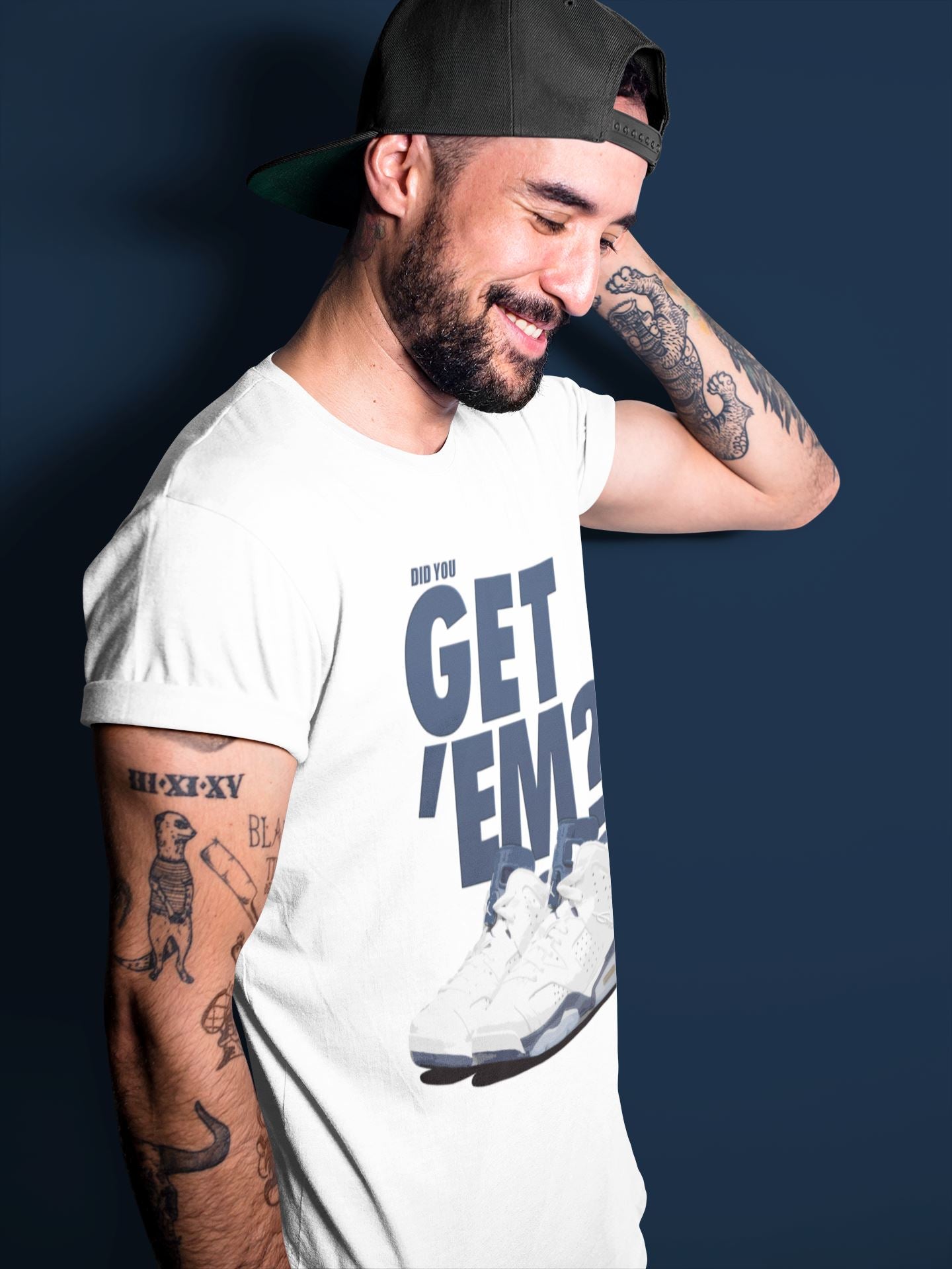 Did You Get 'Em Unisex Tops - Air Jordan 6 Midnight Navy