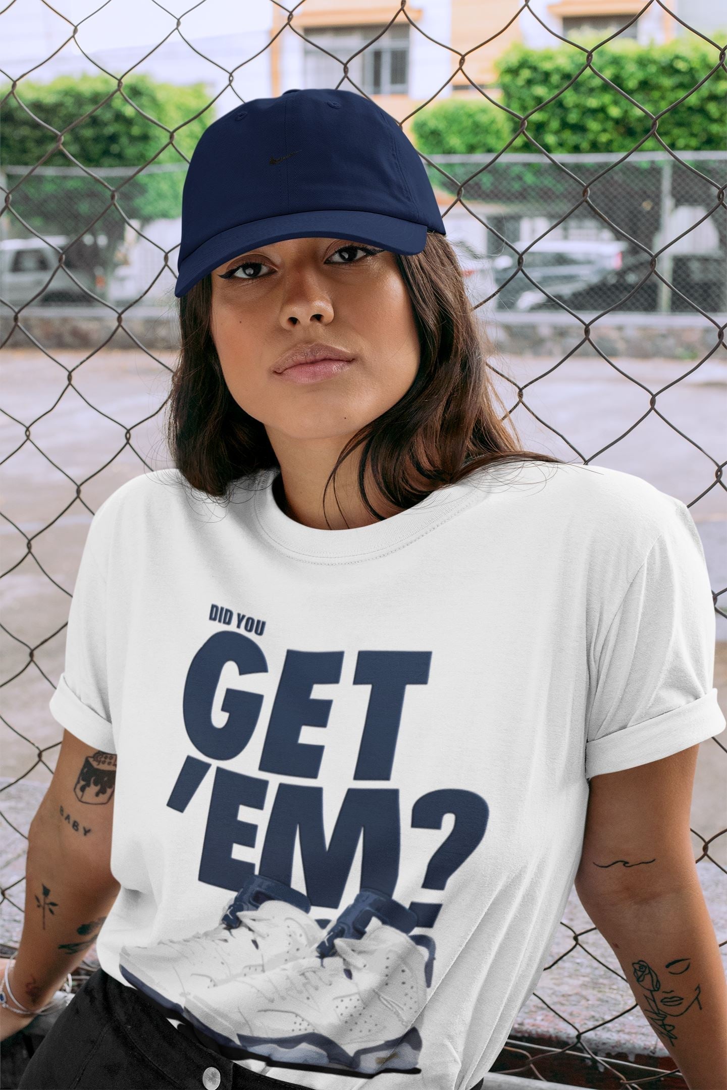 Did You Get 'Em Unisex Tops - Air Jordan 6 Midnight Navy