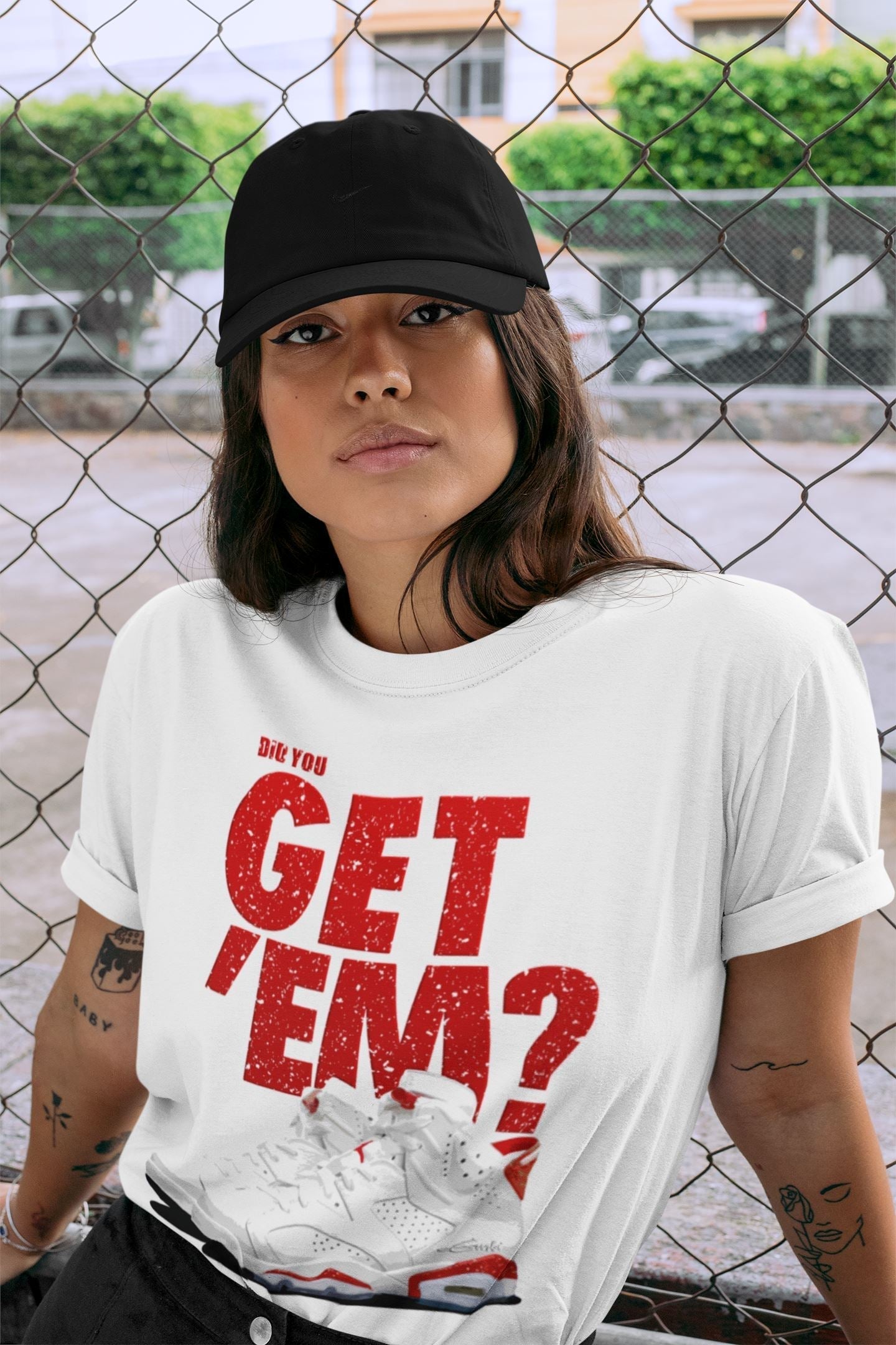 Did You Get 'Em Unisex Tops - Air Jordan 6 Red Velvet Cookies