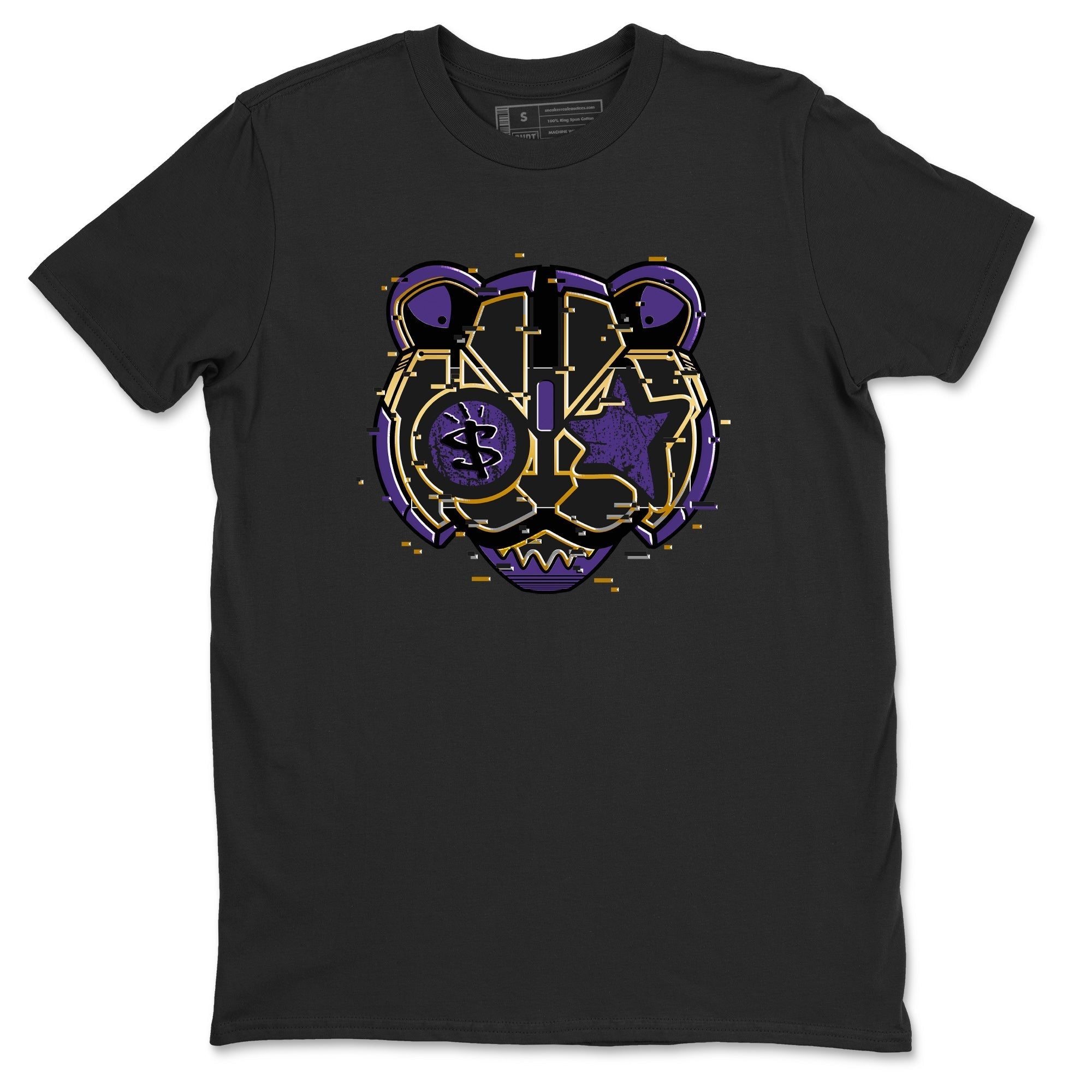 Digital Cat Face Unisex Tops - Air Jordan 12 Field Purple