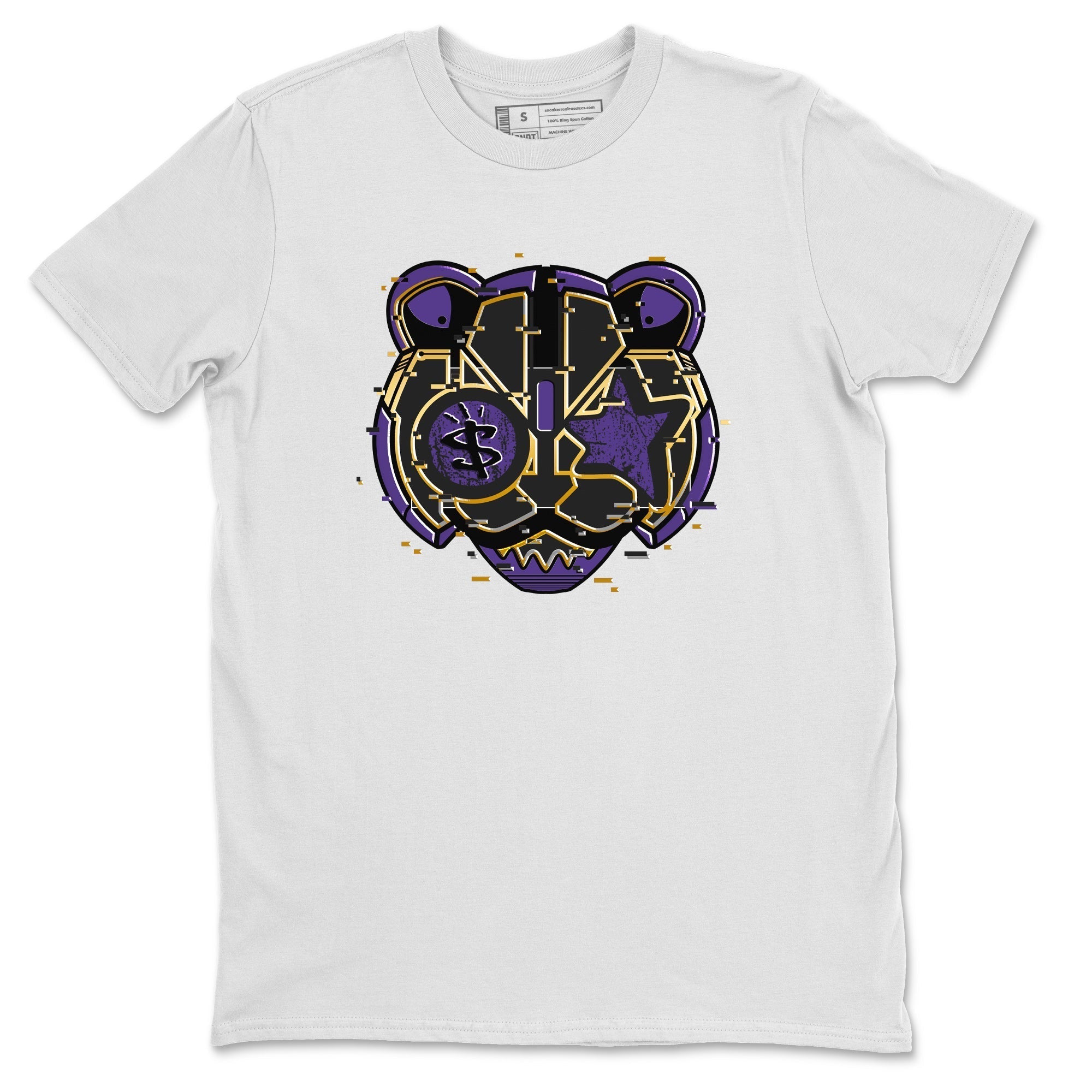 Digital Cat Face Unisex Tops - Air Jordan 12 Field Purple