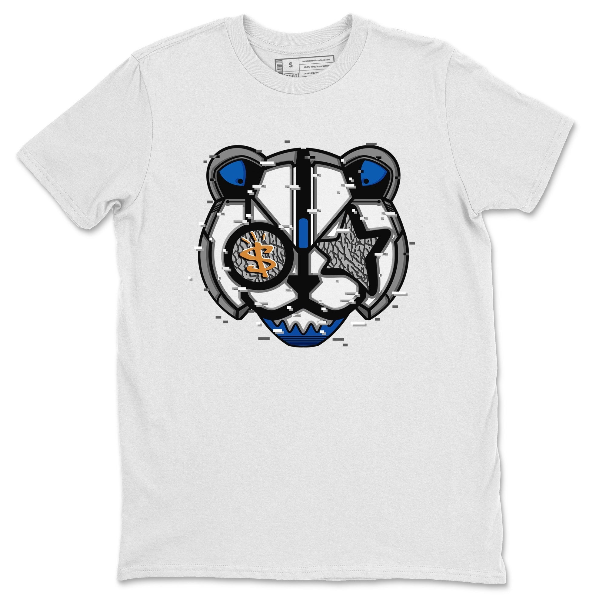 Digital Cat Face Unisex Tops - Air Jordan 3 Wizards