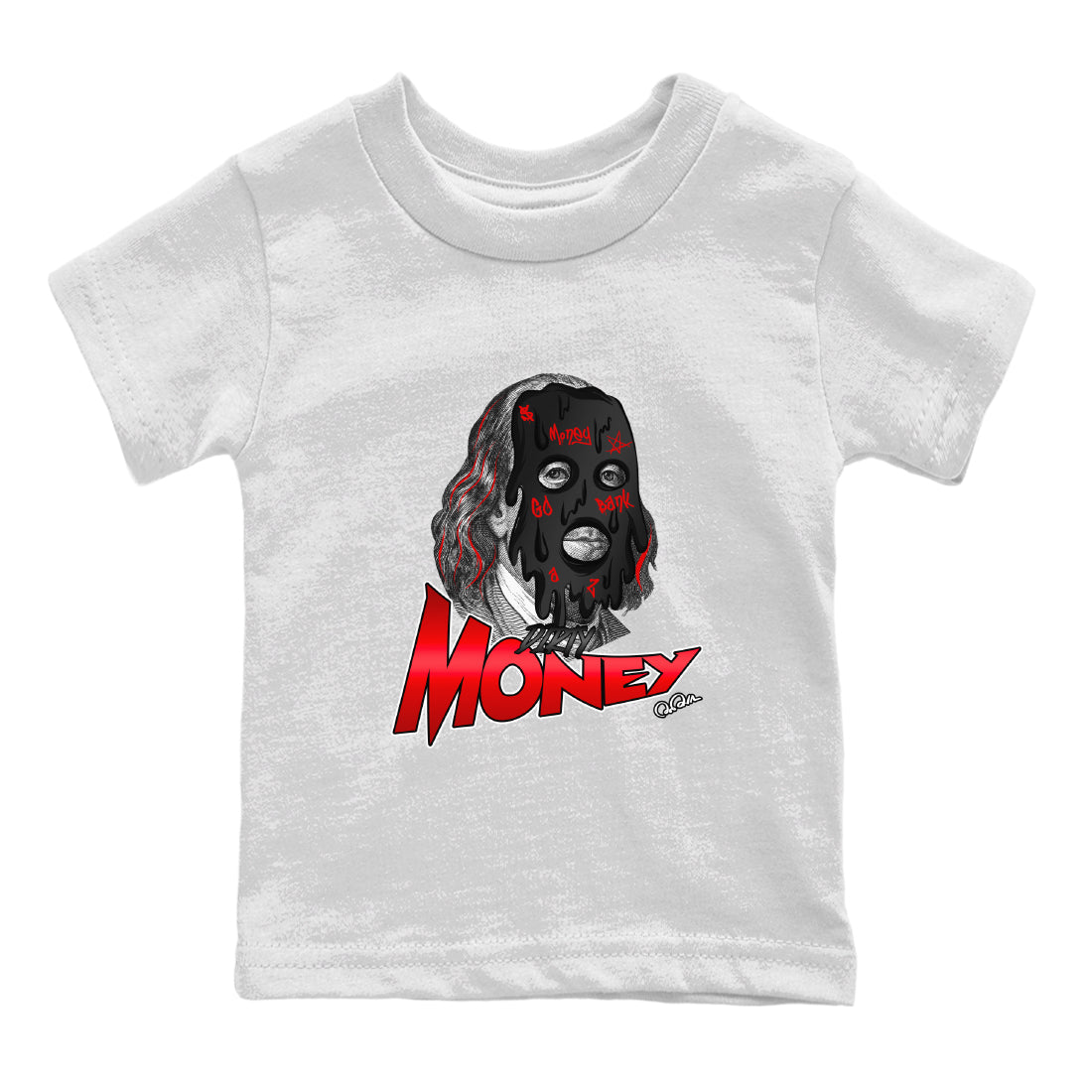 Dirty Money Kids Tops - Air Jordan 1 Satin Bred