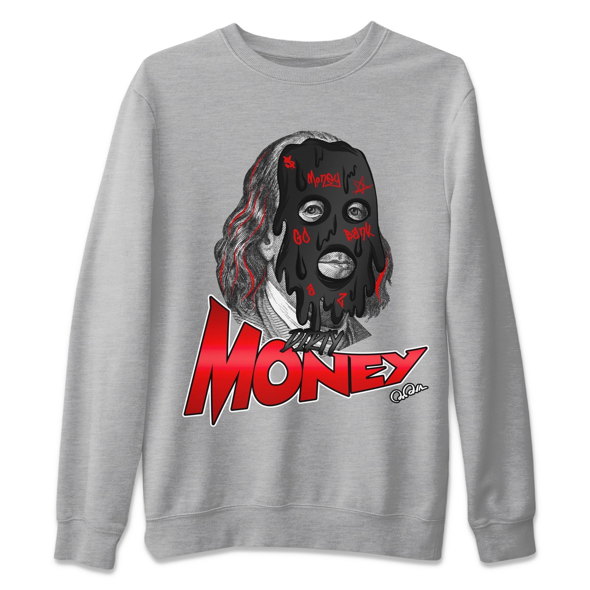 Dirty Money Unisex Tops - Air Jordan 1 Satin Bred