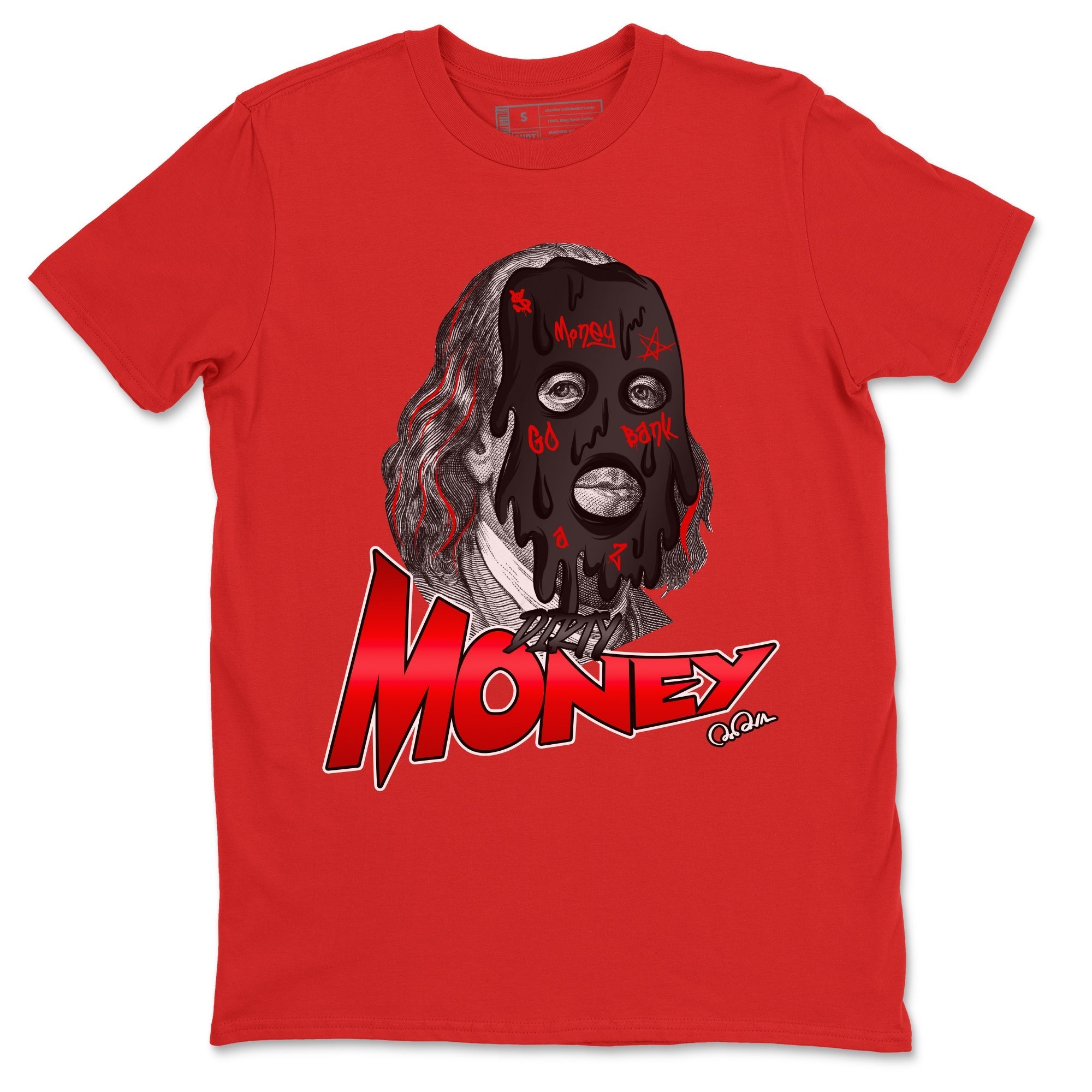 Dirty Money Unisex Tops - Air Jordan 1 Satin Bred