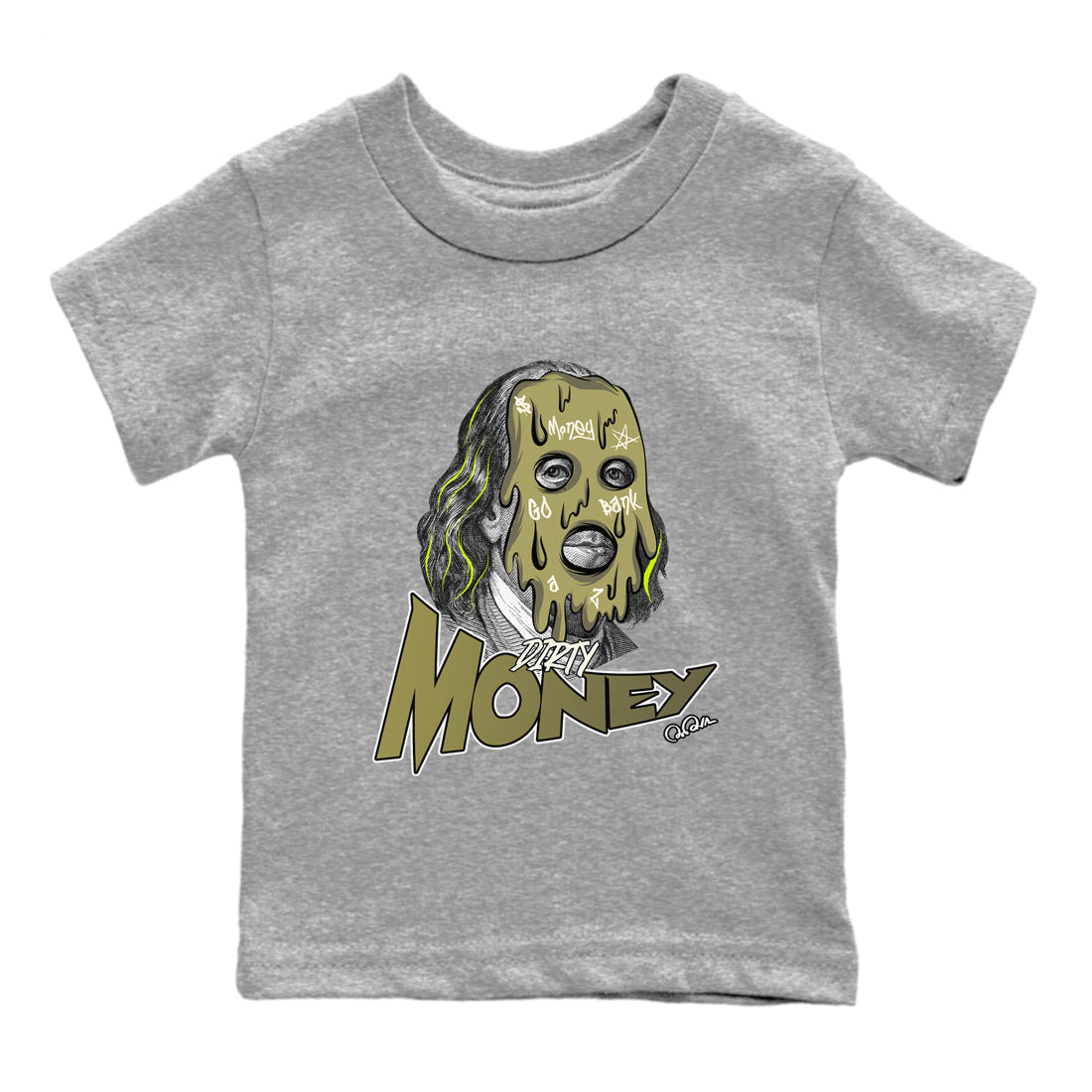 Dirty Money snkmatch Tee Kids - Air Jordan 1 Travis Scott Golf