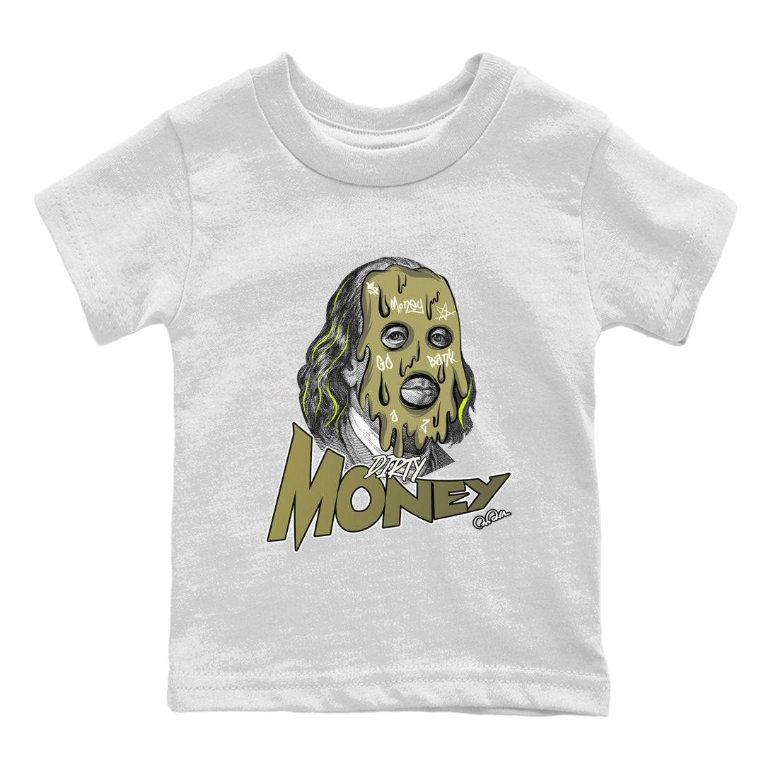 Dirty Money snkmatch Tee Kids - Air Jordan 1 Travis Scott Golf