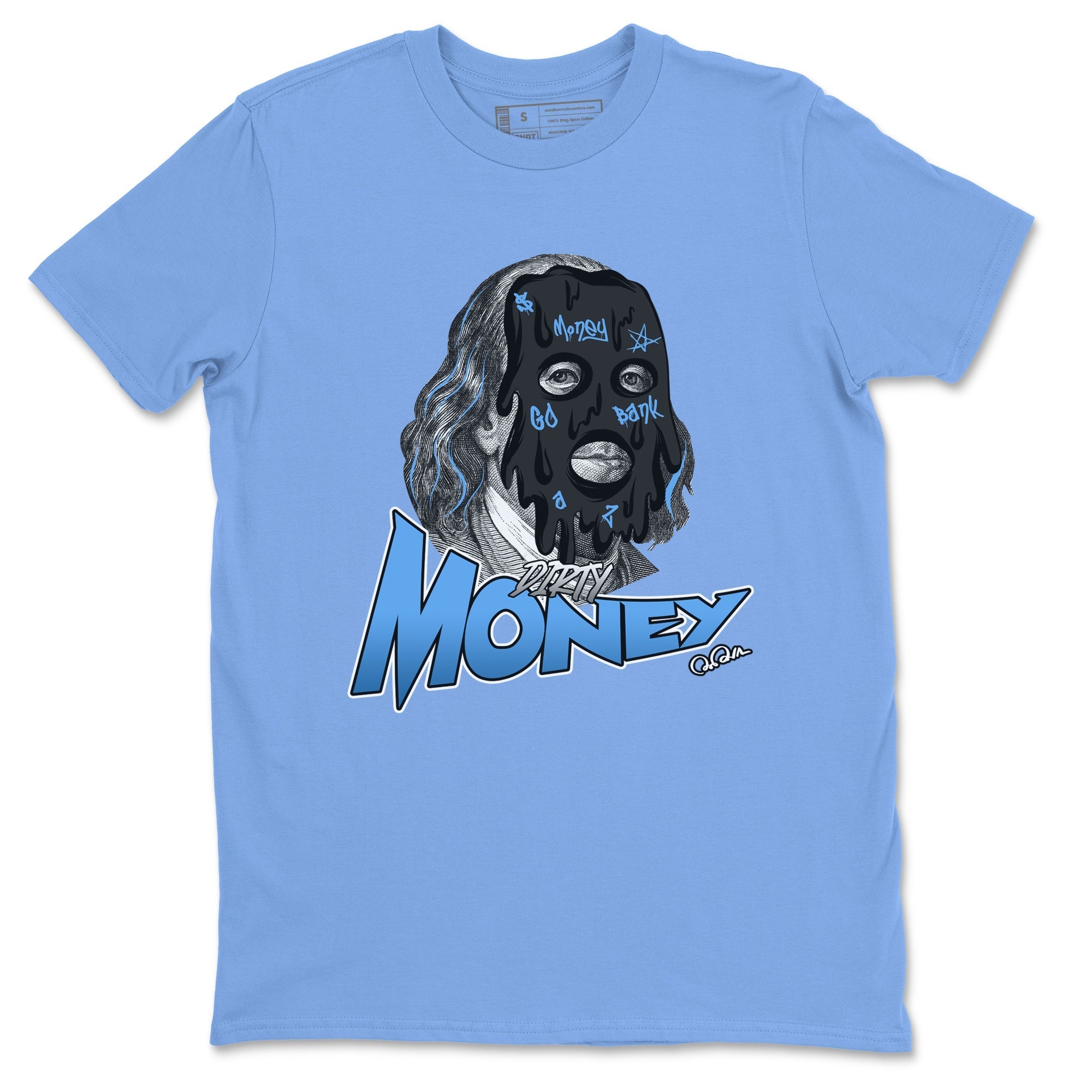 Dirty Money Unisex Tops - Air Jordan 1 UNC Toe