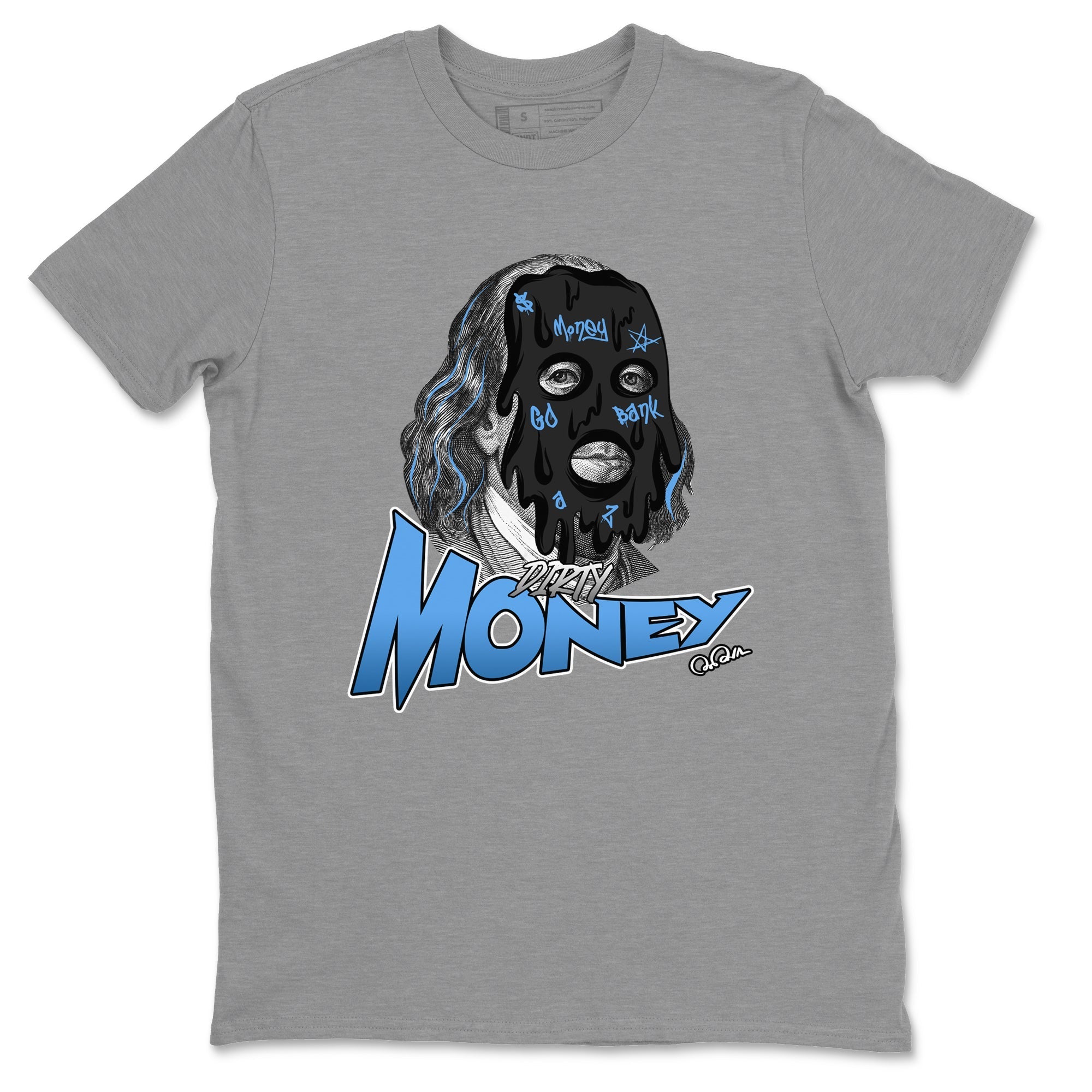 Dirty Money Unisex Tops - Air Jordan 1 UNC Toe