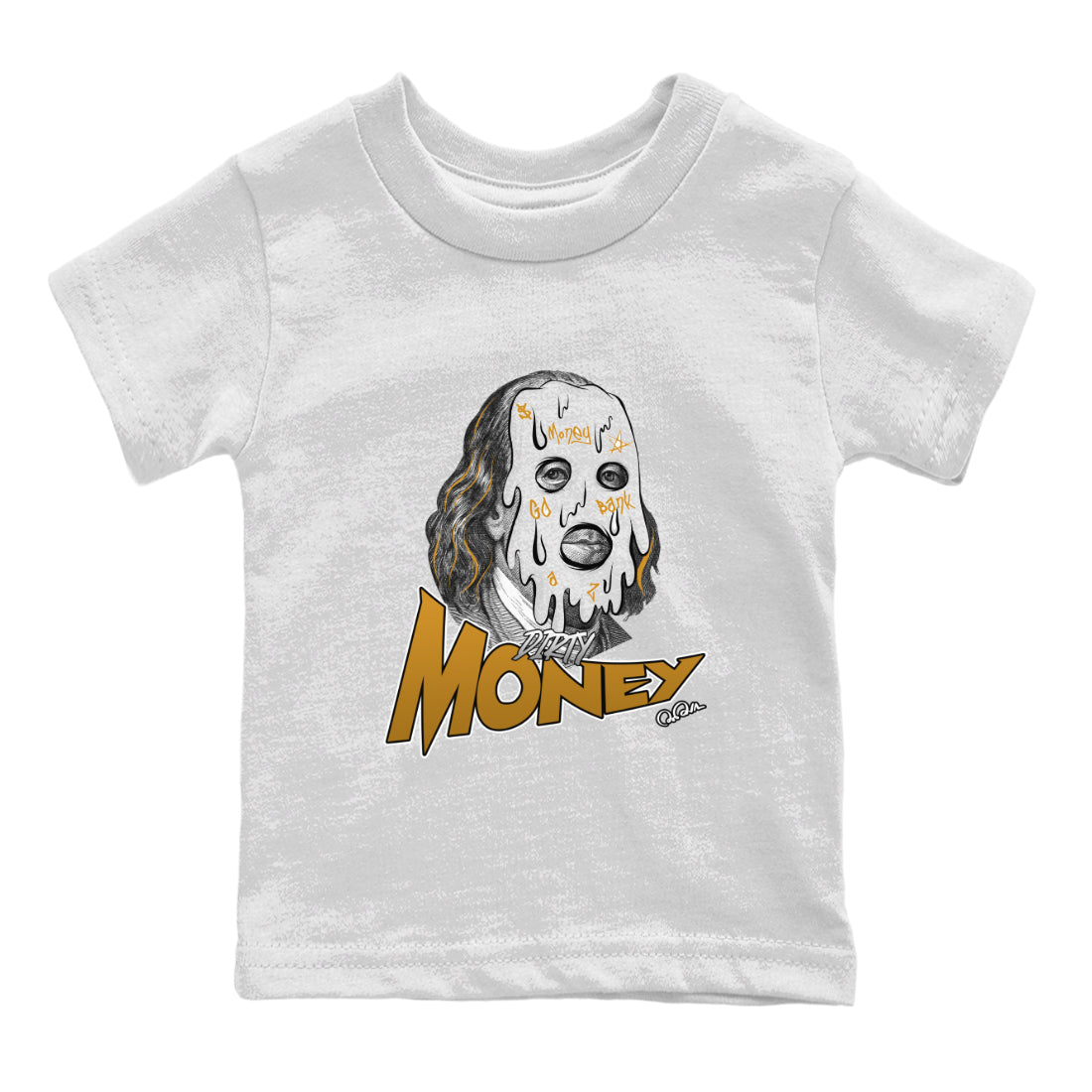 Dirty Money Kids Tops - Air Jordan 13 Wheat