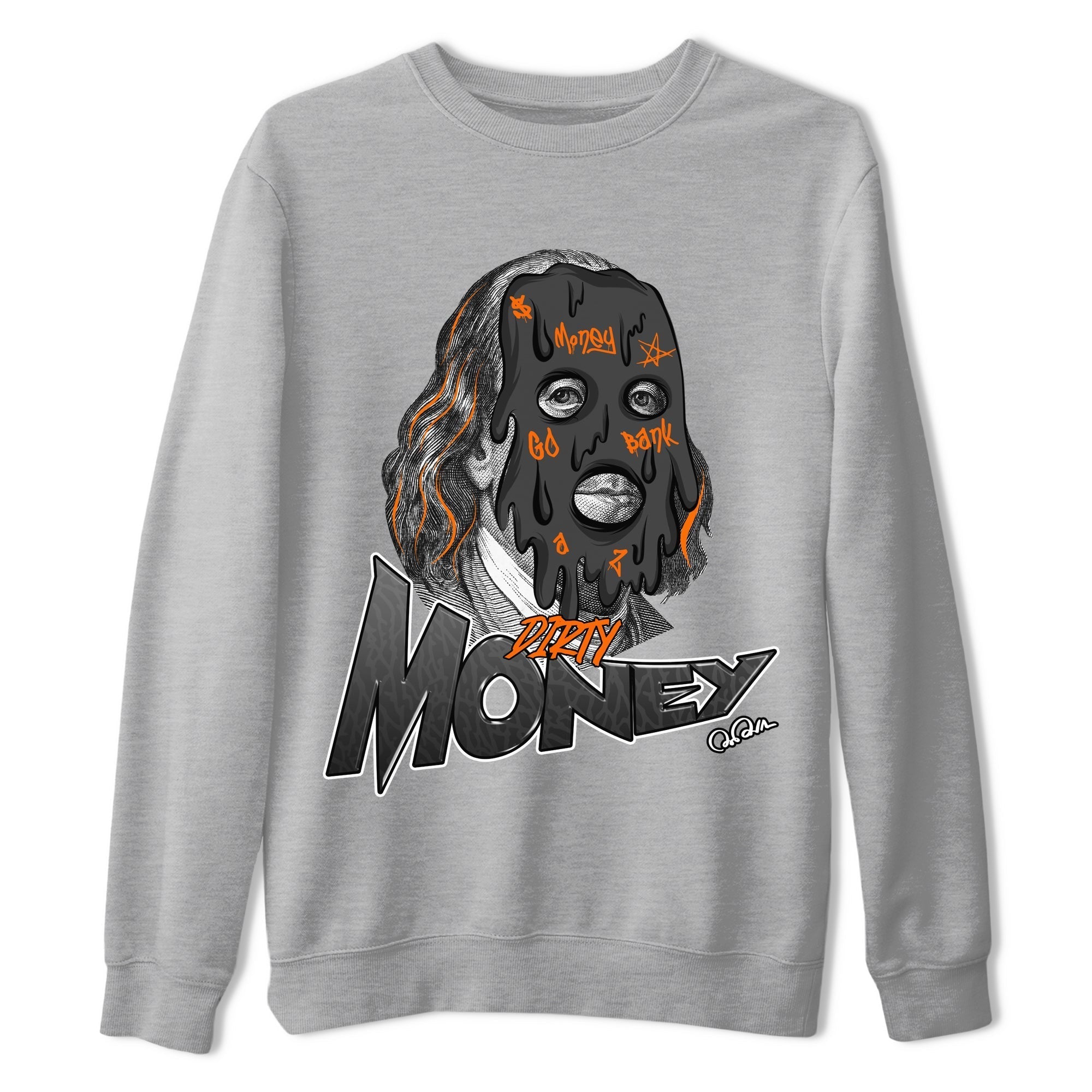 Dirty Money snkmatch Tee - Air Jordan 3 Fear