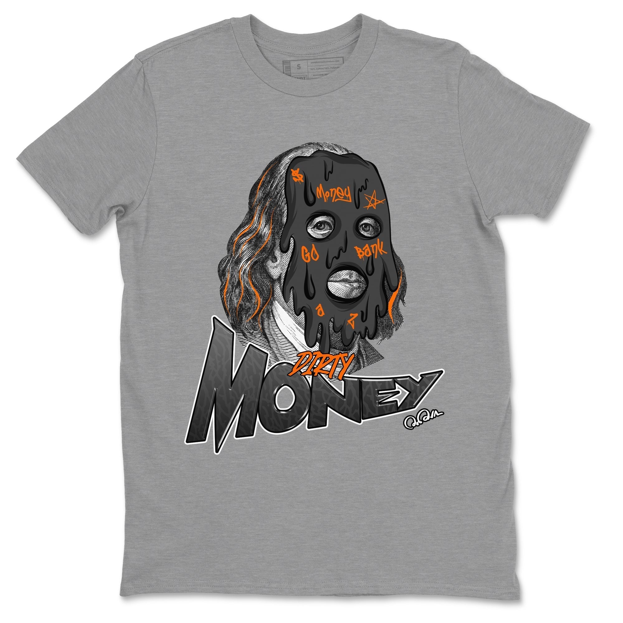 Dirty Money snkmatch Tee - Air Jordan 3 Fear