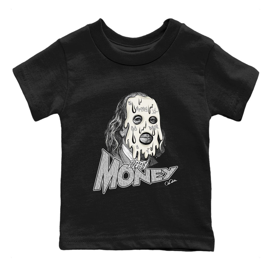 Dirty Money snkmatch Tees Kids - Air Jordan 3 Ivory
