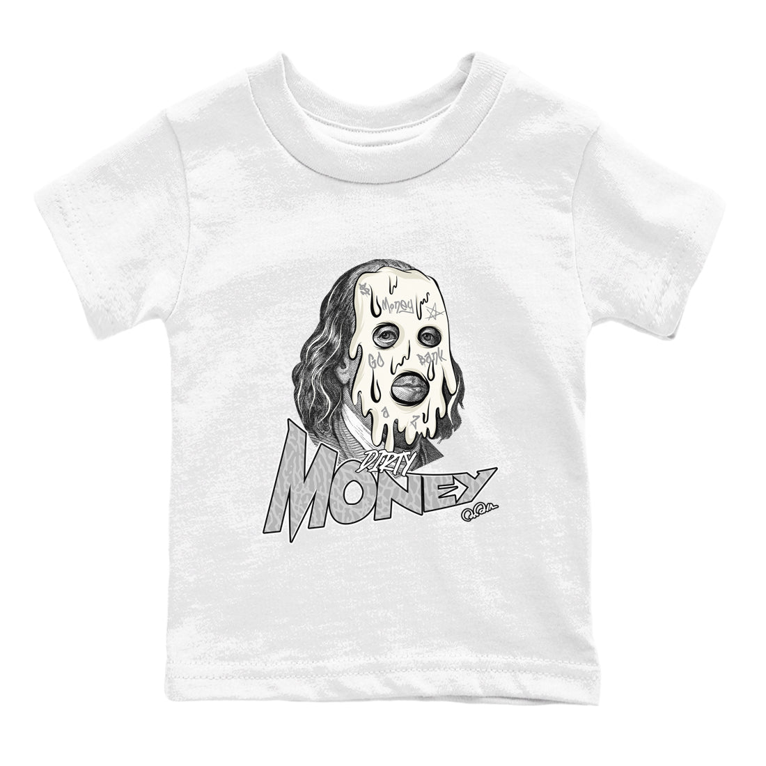 Dirty Money snkmatch Tees Kids - Air Jordan 3 Ivory