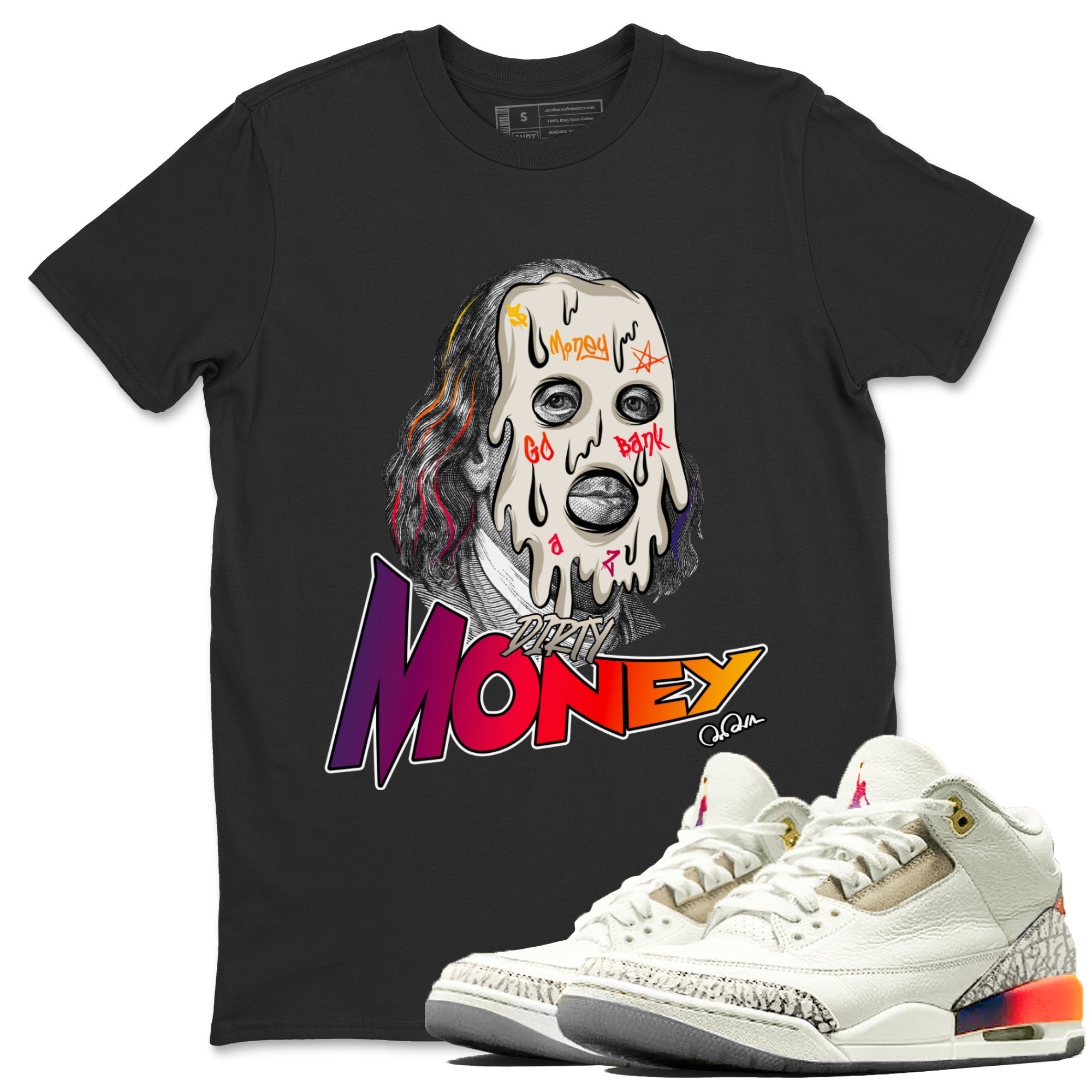 Dirty Money snkmatch Tee - Air Jordan 3 J Balvin