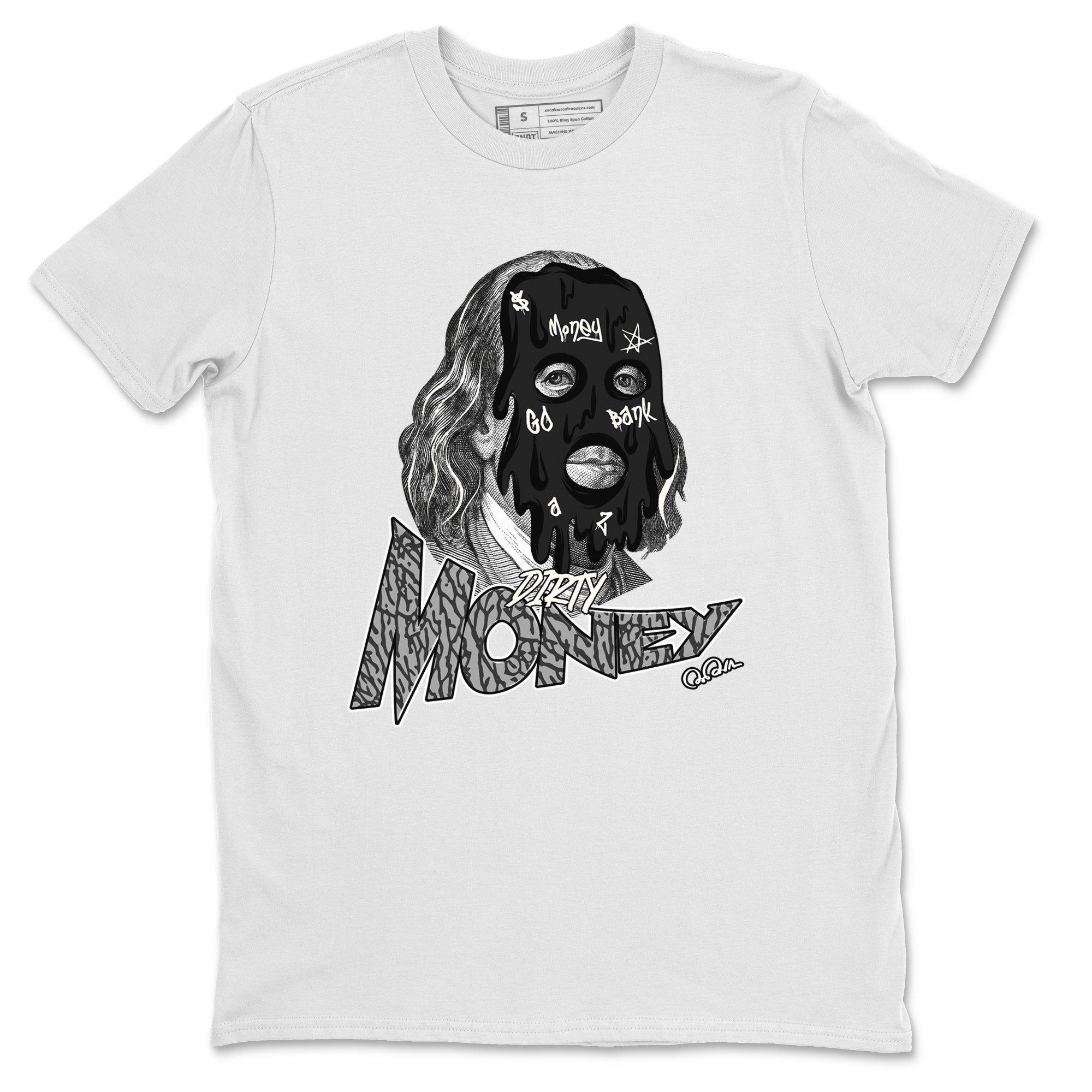 Dirty Money snkmatch Tee - Air Jordan 3 Off Noir