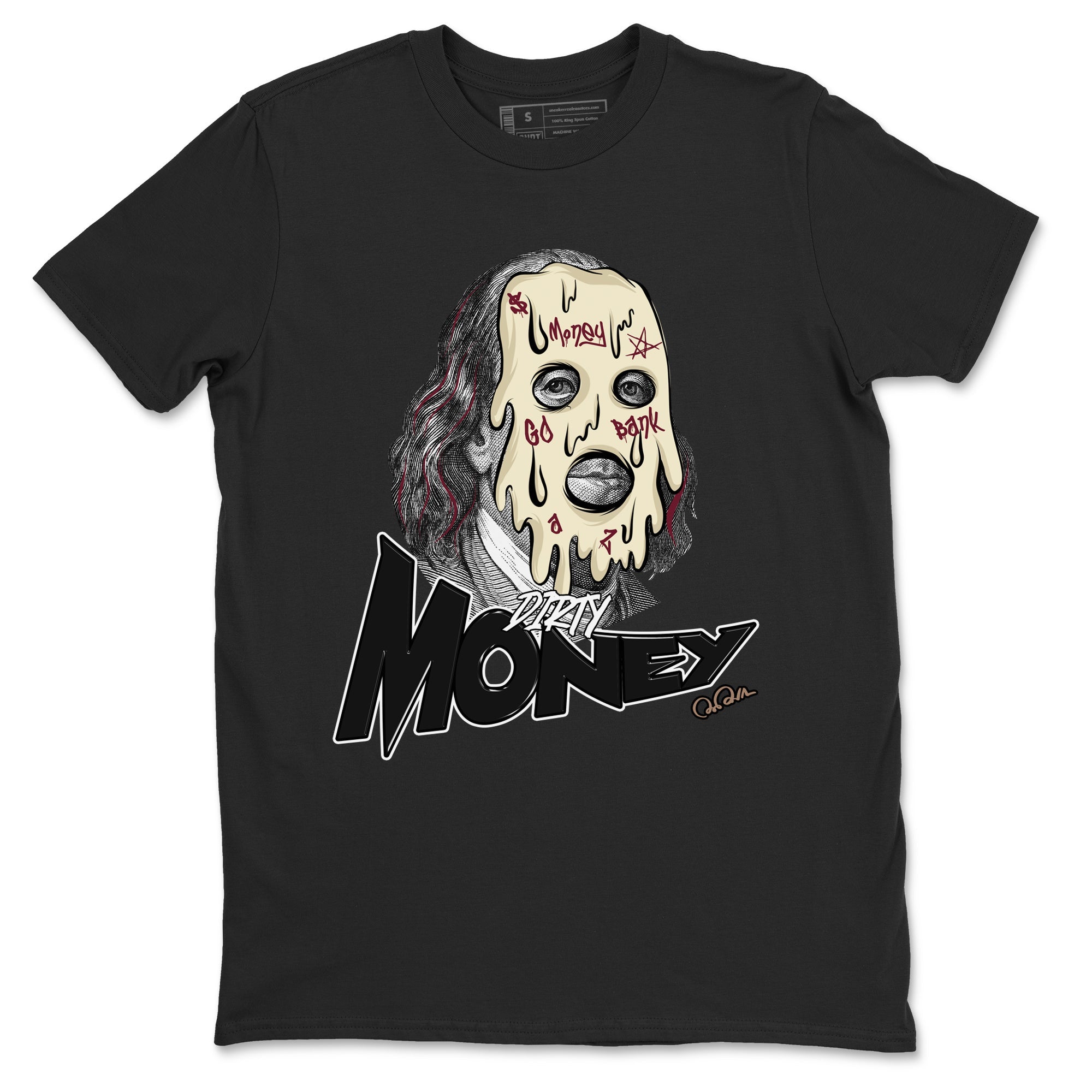 Dirty Money snkmatch Tees - Air Jordan 4 A Ma Maniere x Fossil Stone